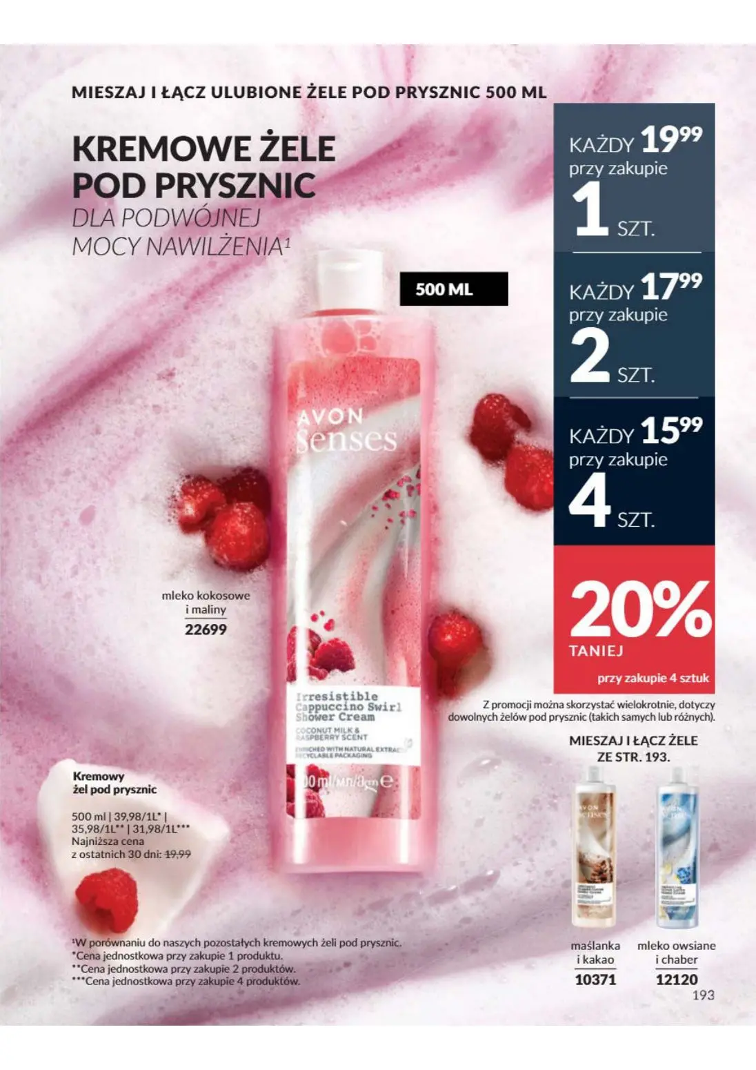 gazetka promocyjna AVON Odważ się to poczuć - Strona 193