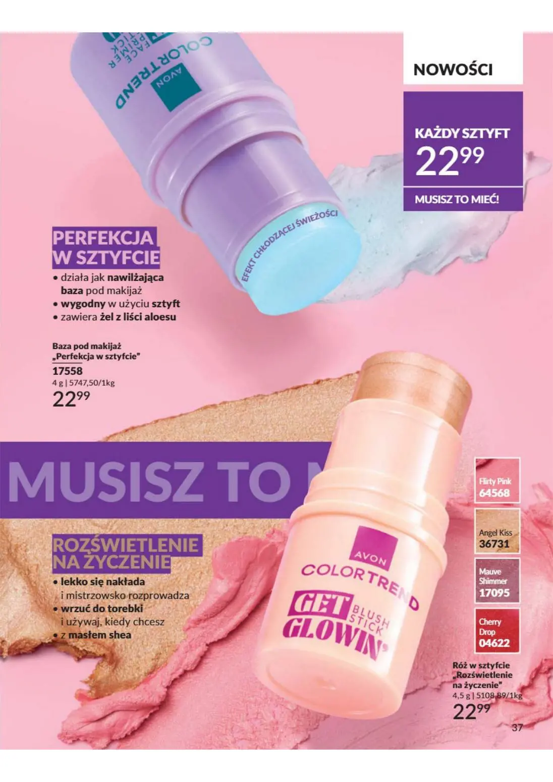 gazetka promocyjna AVON Odważ się to poczuć - Strona 37
