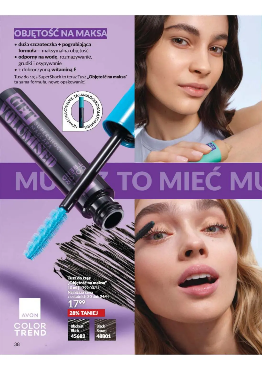 gazetka promocyjna AVON Odważ się to poczuć - Strona 38