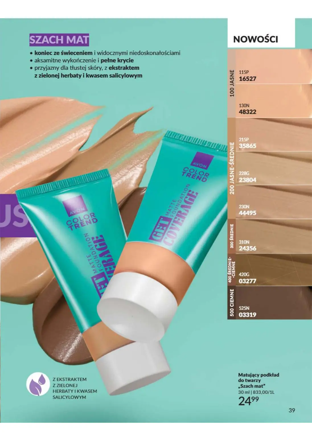 gazetka promocyjna AVON Odważ się to poczuć - Strona 39