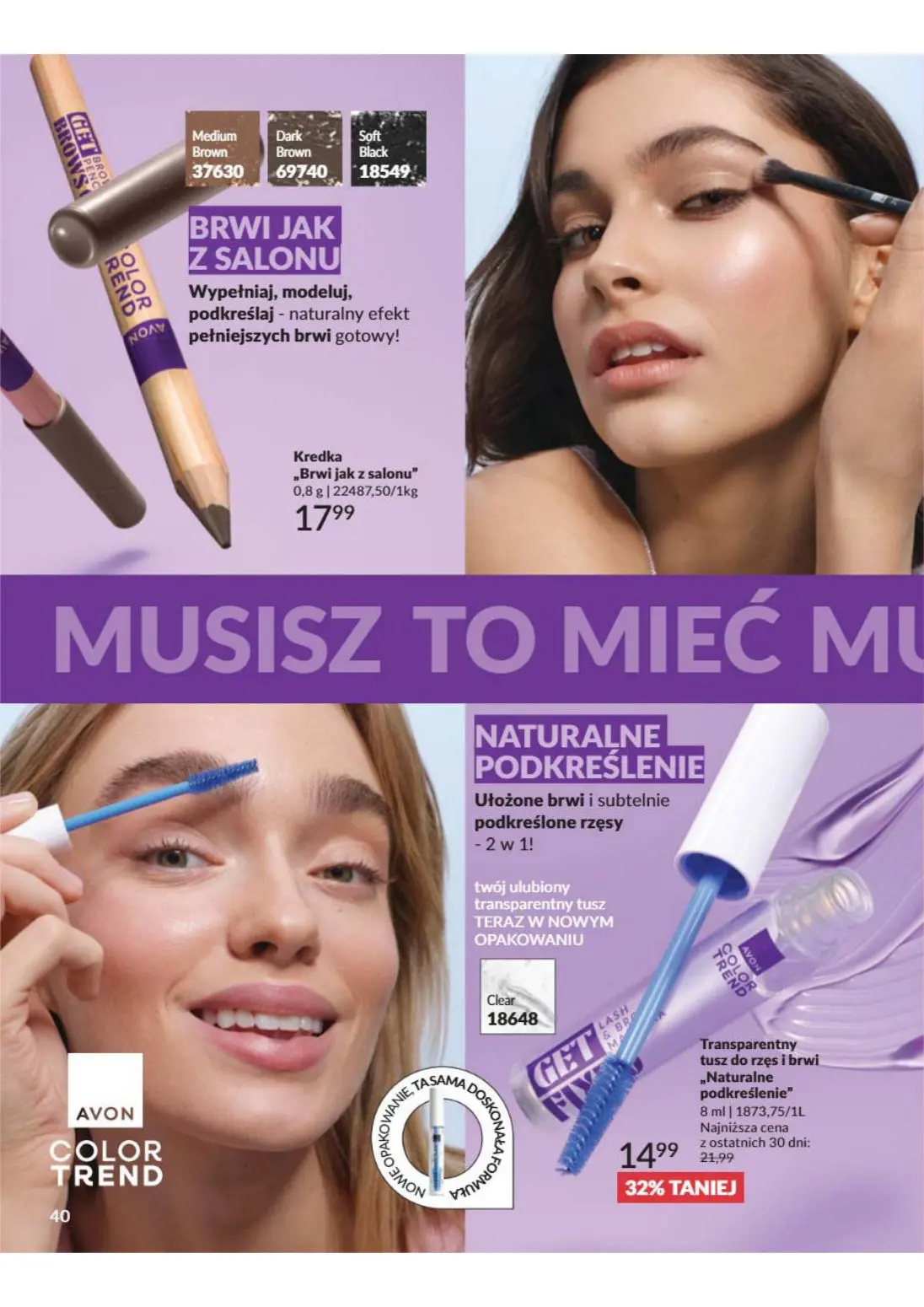 gazetka promocyjna AVON Odważ się to poczuć - Strona 40