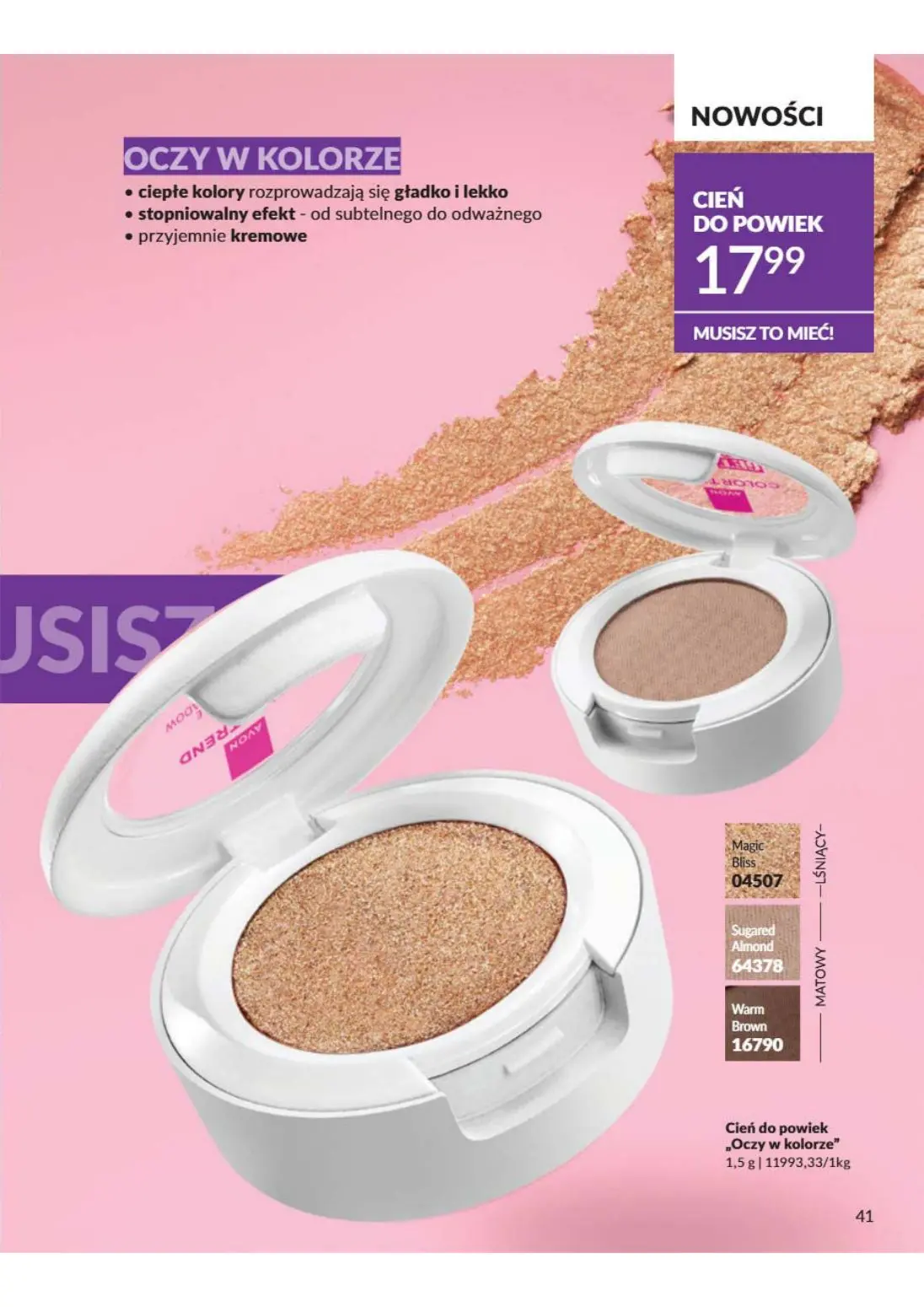 gazetka promocyjna AVON Odważ się to poczuć - Strona 41