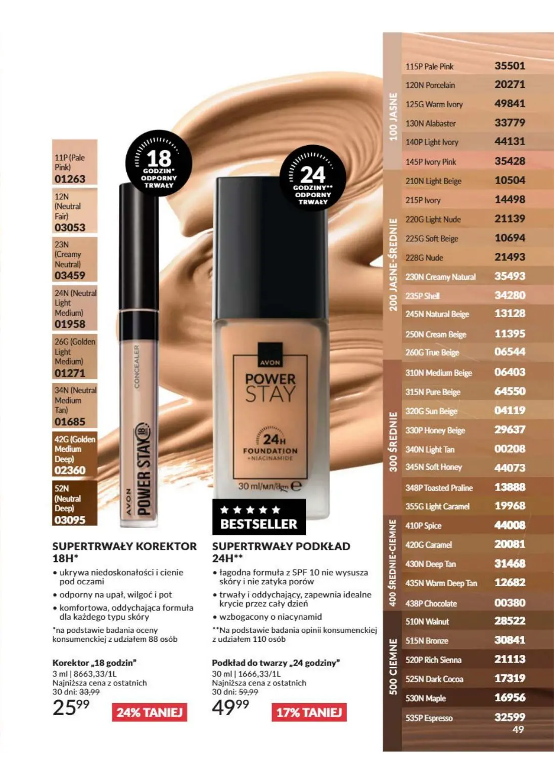 gazetka promocyjna AVON Odważ się to poczuć - Strona 49
