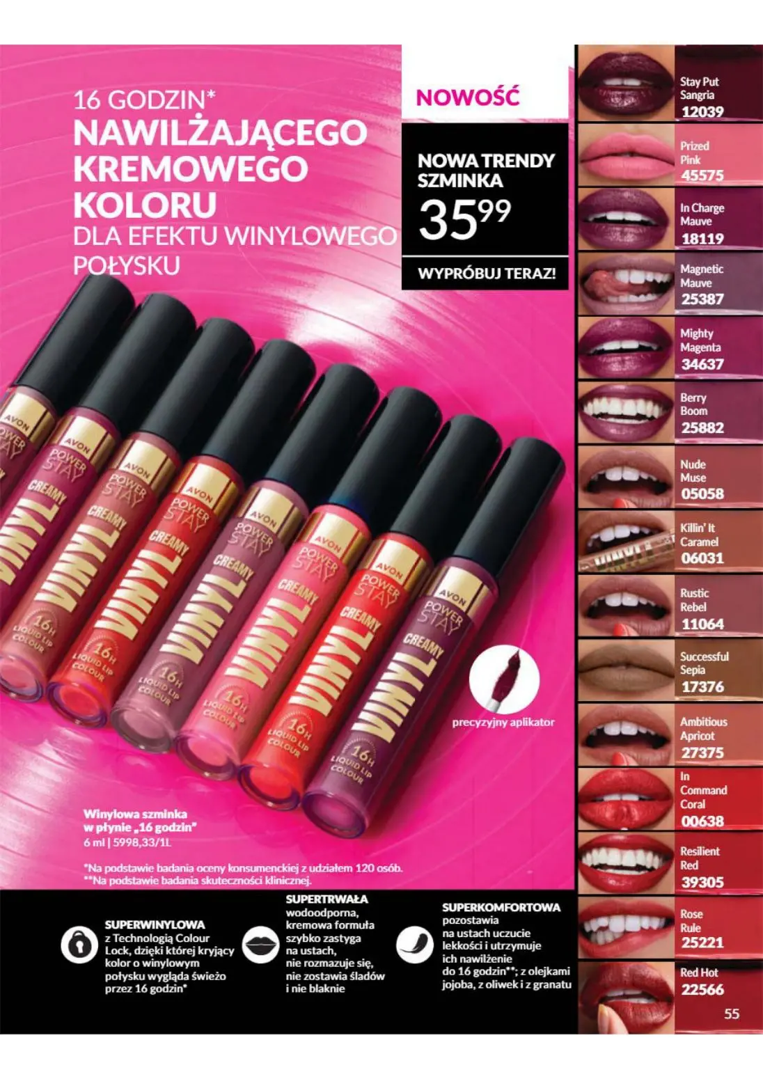 gazetka promocyjna AVON Odważ się to poczuć - Strona 55