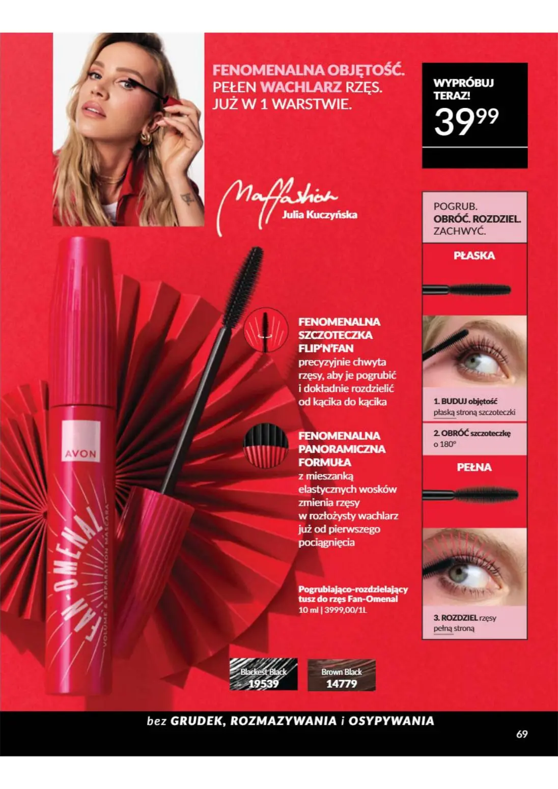 gazetka promocyjna AVON Odważ się to poczuć - Strona 69