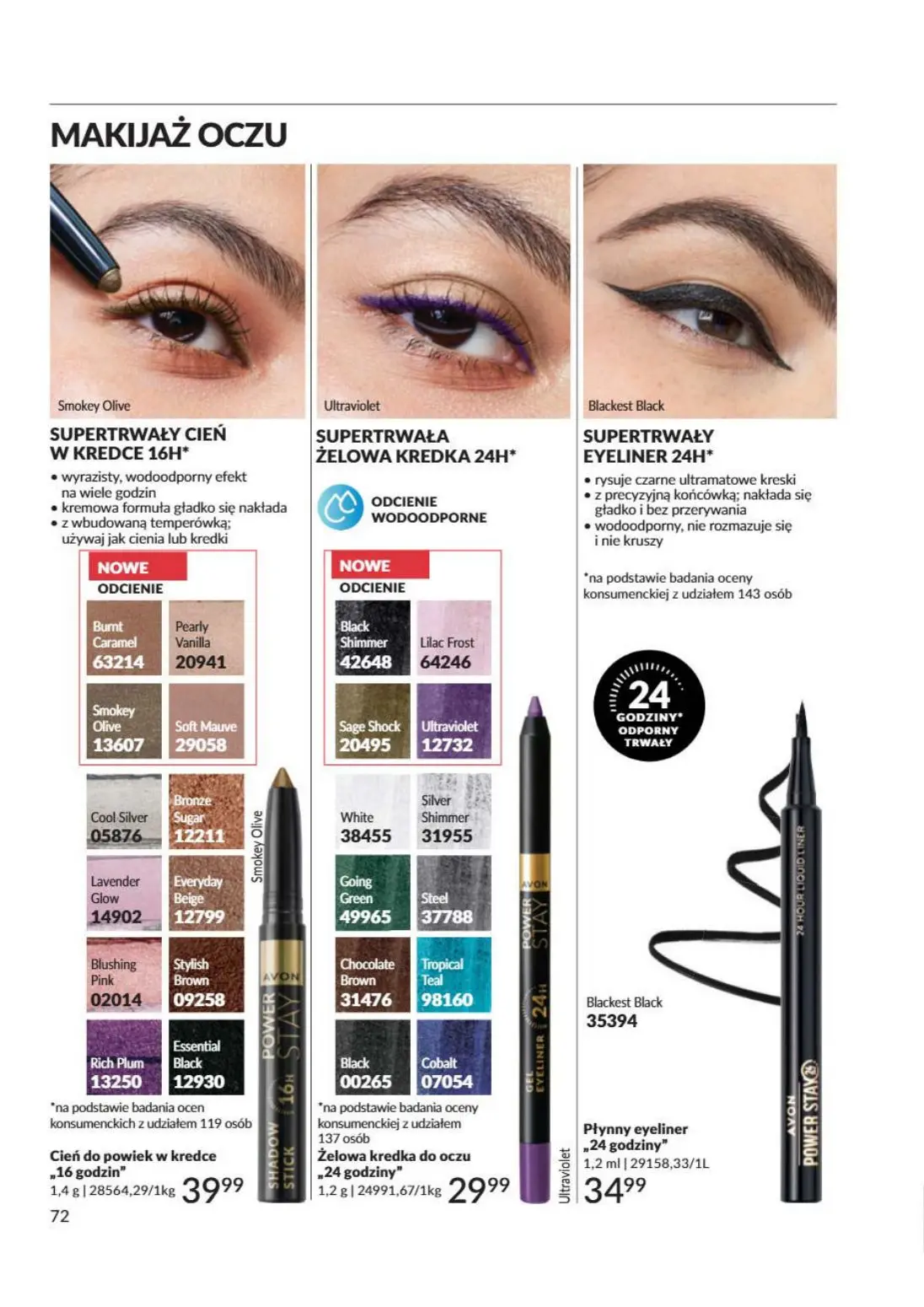 gazetka promocyjna AVON Odważ się to poczuć - Strona 72