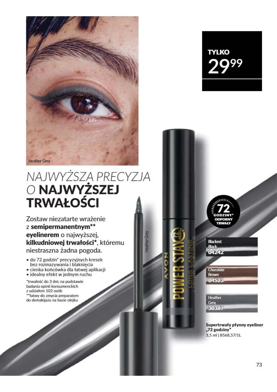 gazetka promocyjna AVON Odważ się to poczuć - Strona 73