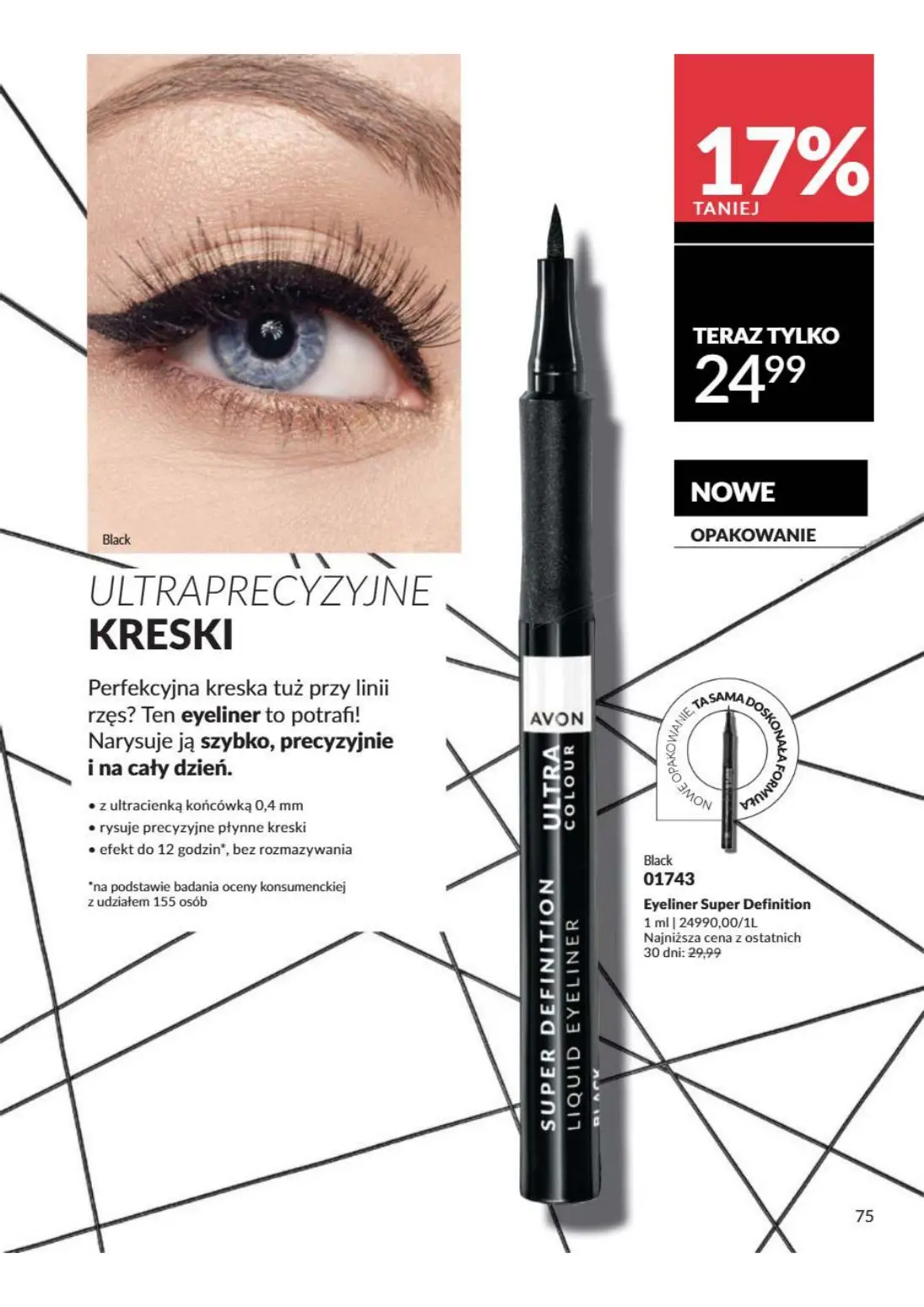 gazetka promocyjna AVON Odważ się to poczuć - Strona 75