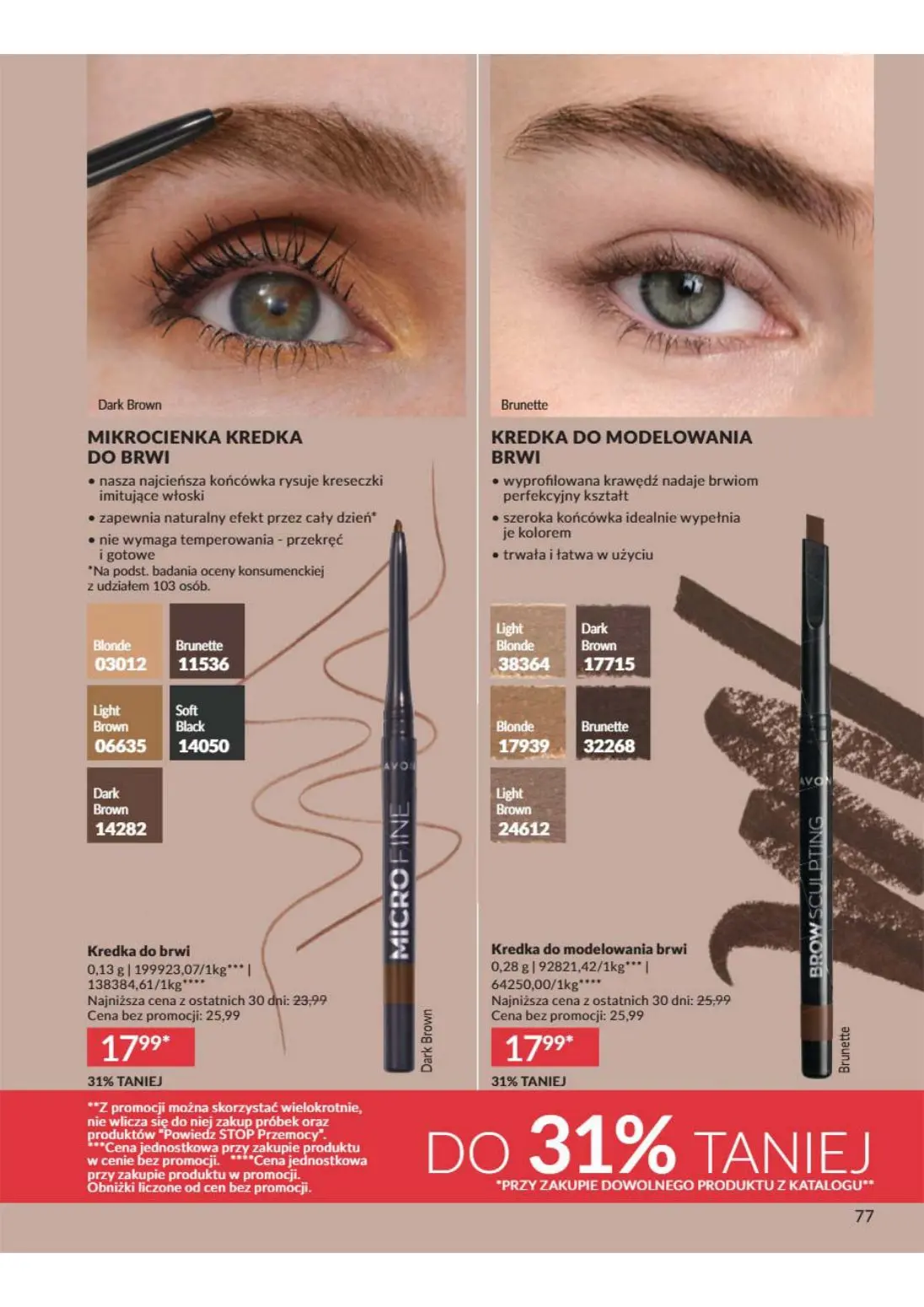 gazetka promocyjna AVON Odważ się to poczuć - Strona 77