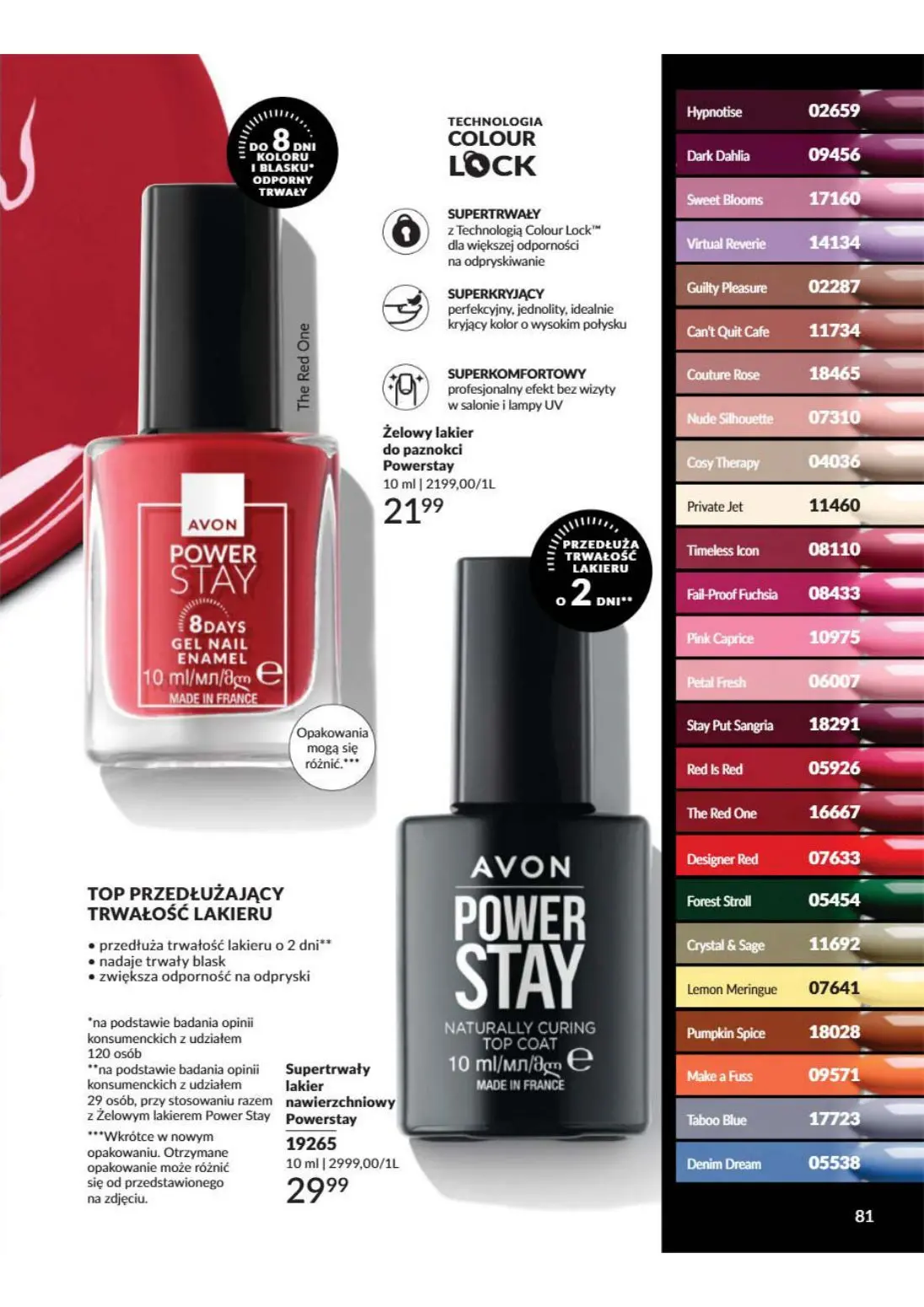 gazetka promocyjna AVON Odważ się to poczuć - Strona 81