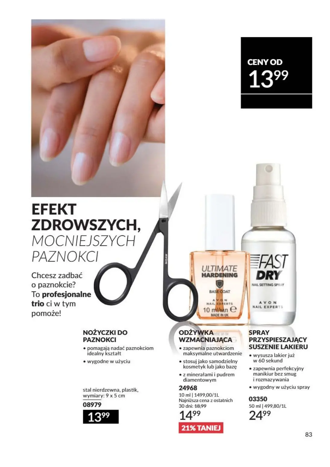 gazetka promocyjna AVON Odważ się to poczuć - Strona 83
