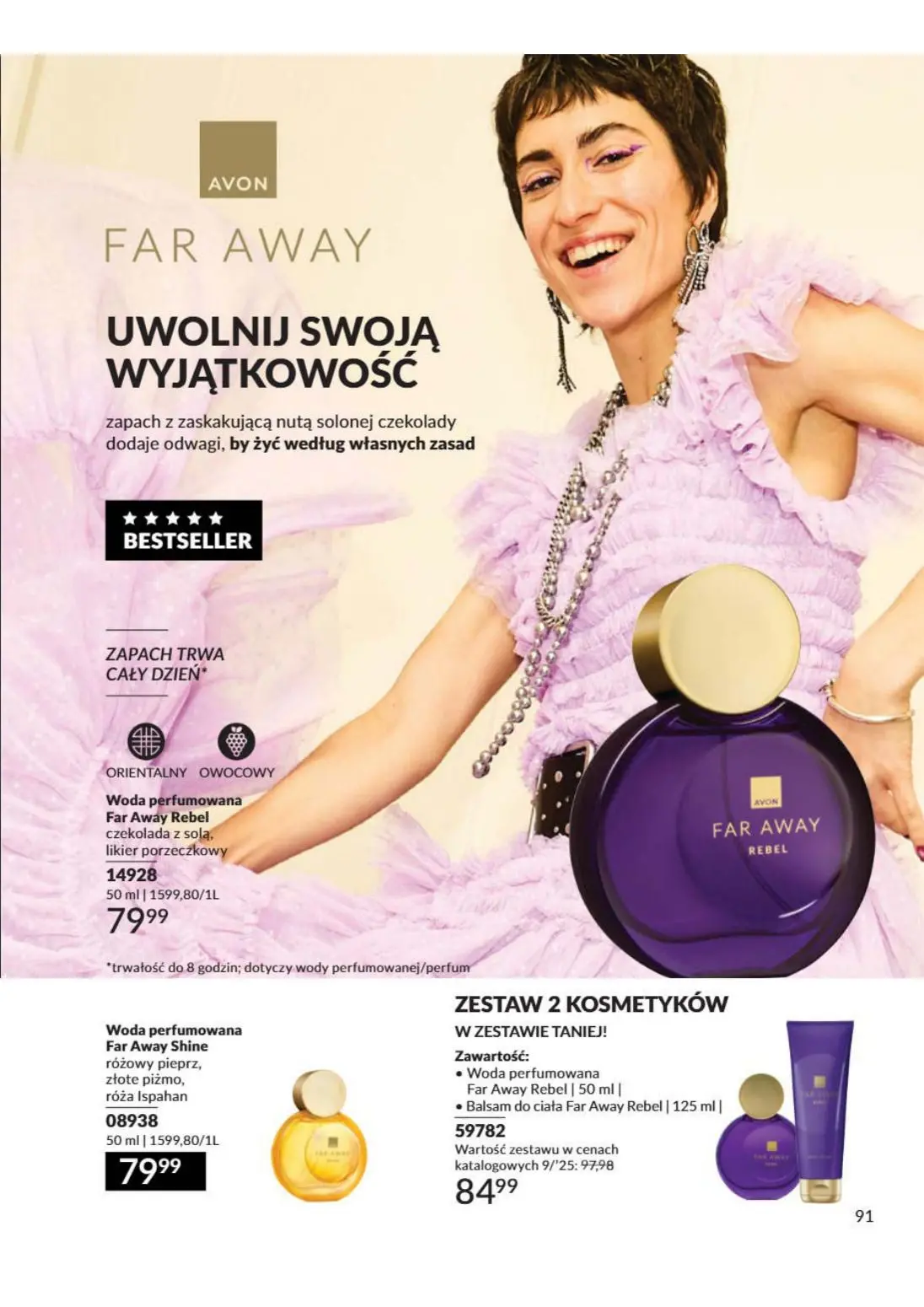 gazetka promocyjna AVON Odważ się to poczuć - Strona 91