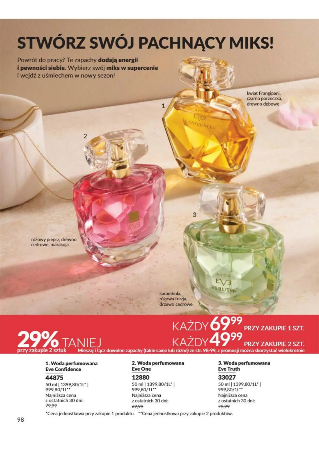 gazetka promocyjna AVON Odważ się to poczuć - Strona 98