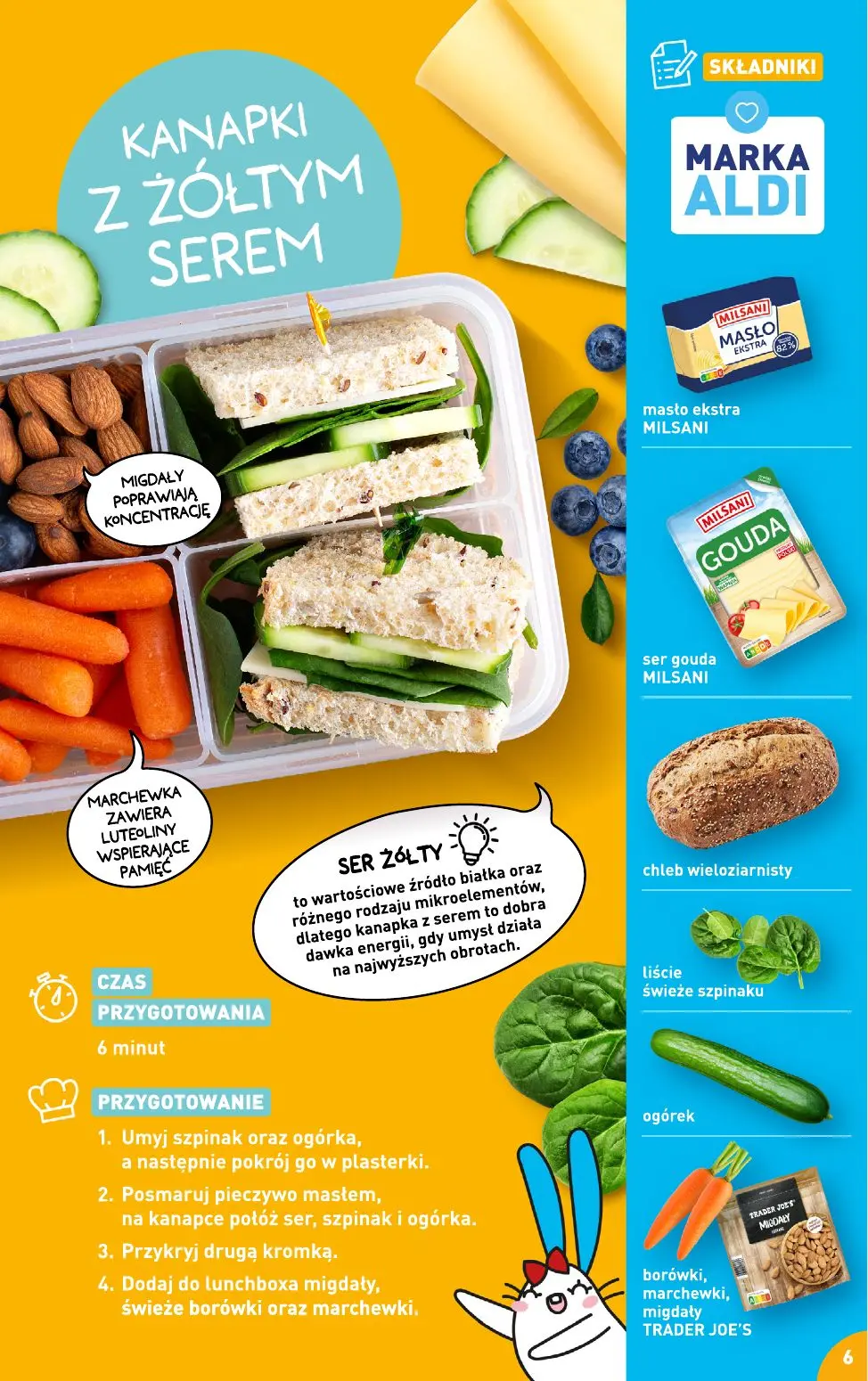gazetka promocyjna ALDI Co do śniadaniówki - Strona 6