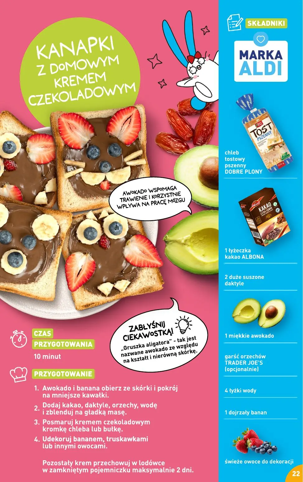 gazetka promocyjna ALDI Co do śniadaniówki - Strona 22