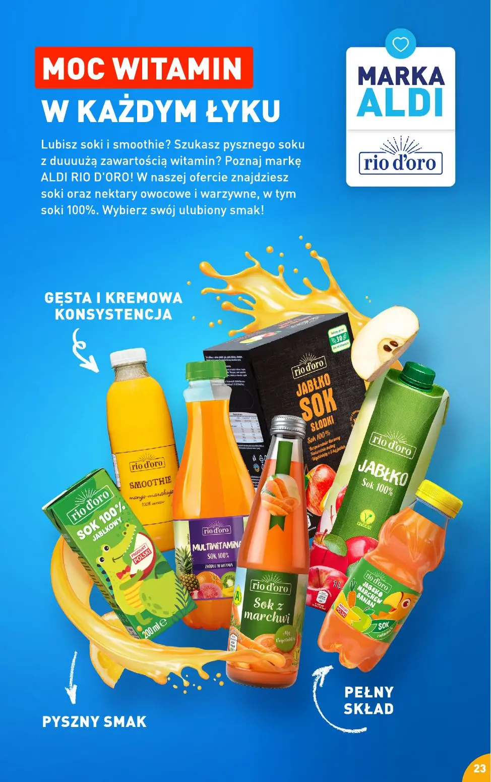 gazetka promocyjna ALDI Co do śniadaniówki - Strona 23
