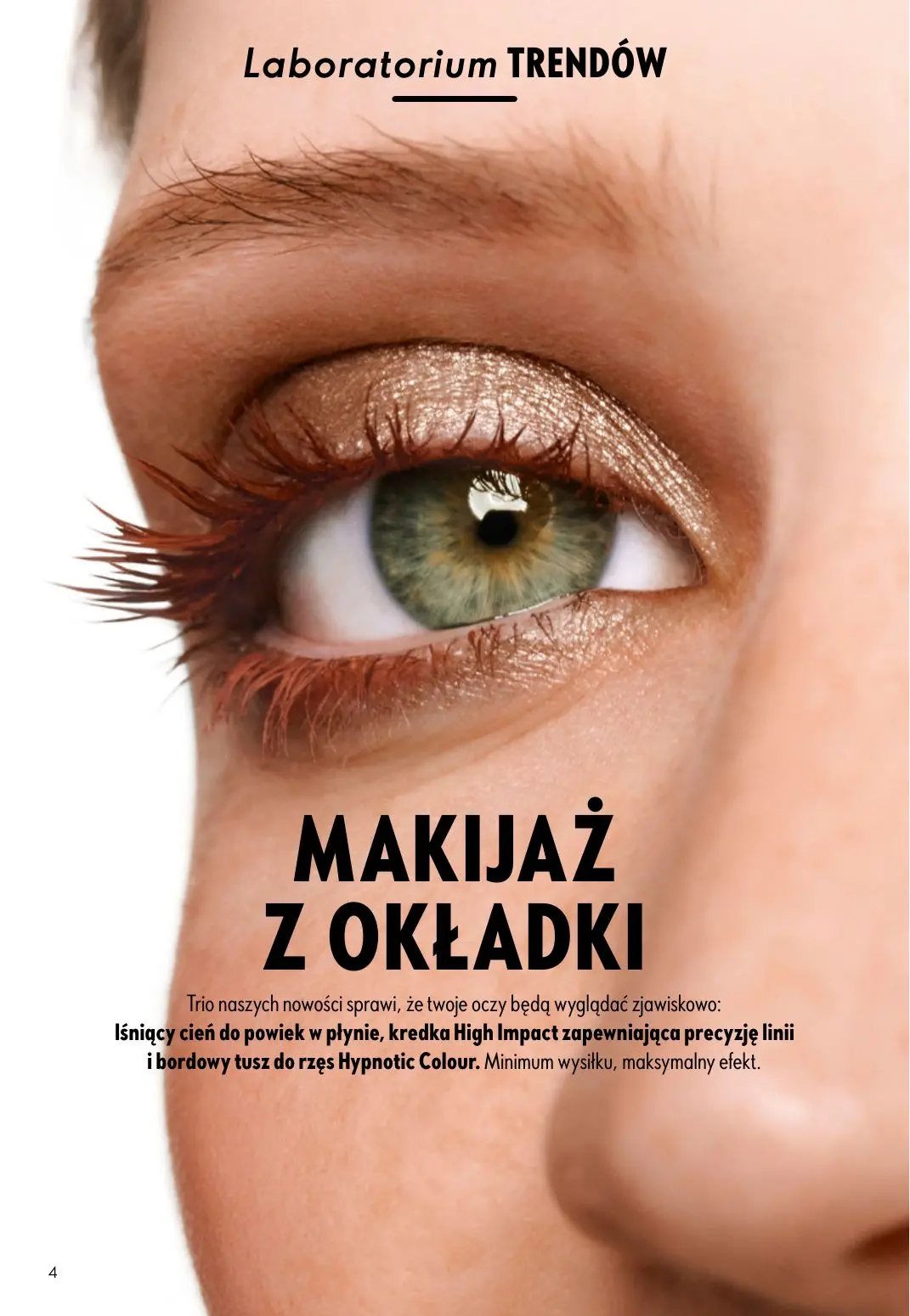 gazetka promocyjna ORIFLAME Niech zalśnią twoje oczy - Strona 4
