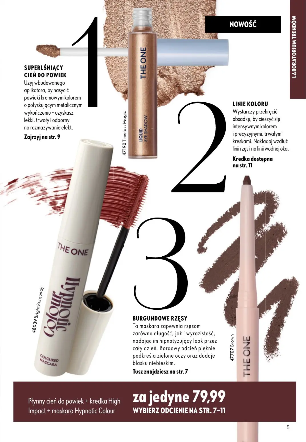gazetka promocyjna ORIFLAME Niech zalśnią twoje oczy - Strona 5