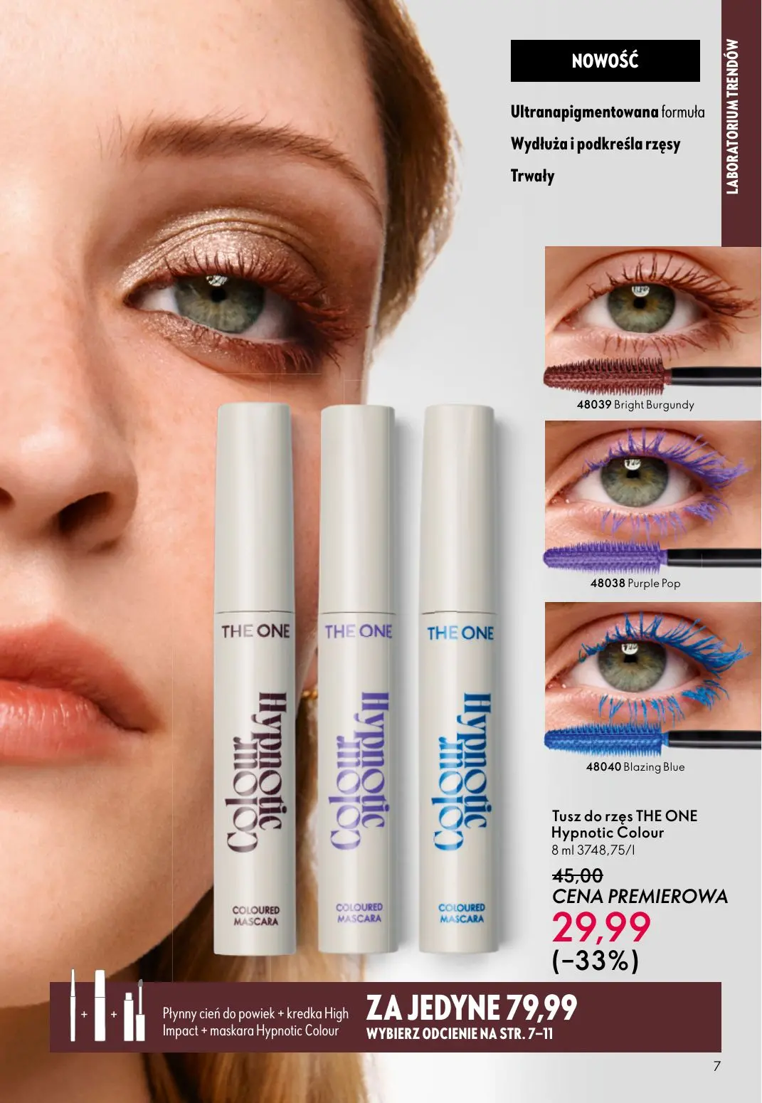 gazetka promocyjna ORIFLAME Niech zalśnią twoje oczy - Strona 7