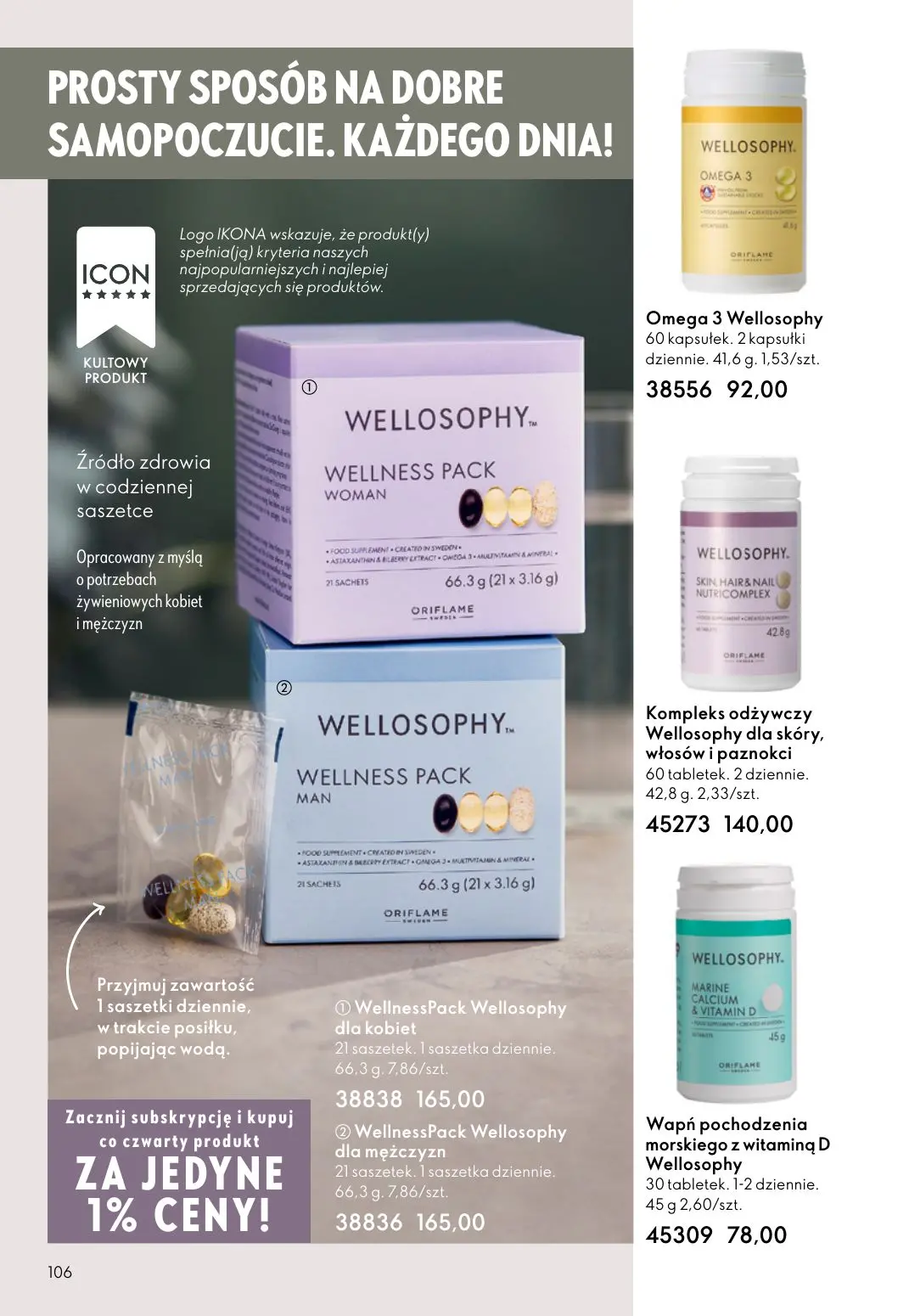 gazetka promocyjna ORIFLAME Niech zalśnią twoje oczy - Strona 106