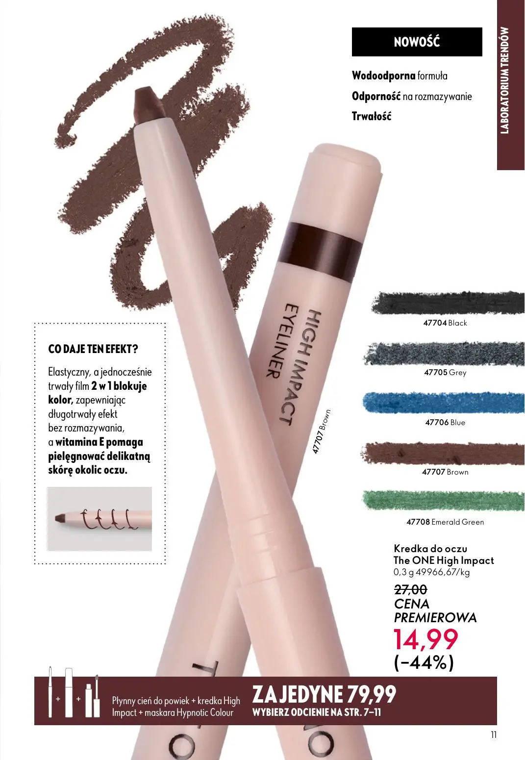gazetka promocyjna ORIFLAME Niech zalśnią twoje oczy - Strona 11