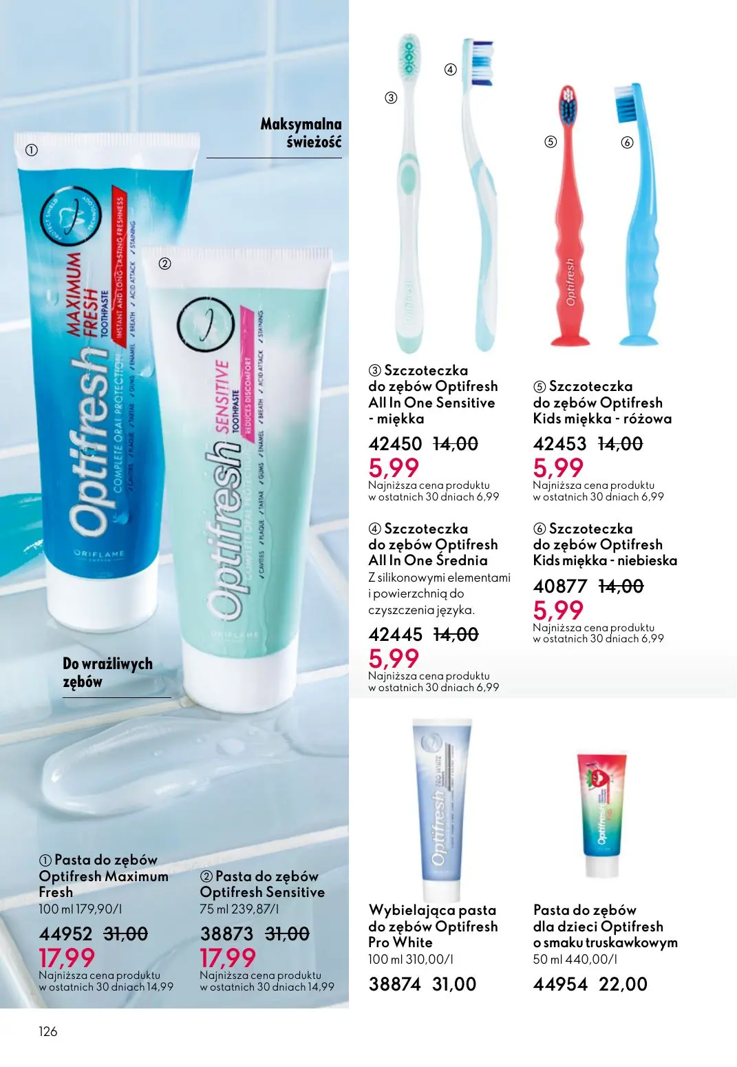 gazetka promocyjna ORIFLAME Niech zalśnią twoje oczy - Strona 126