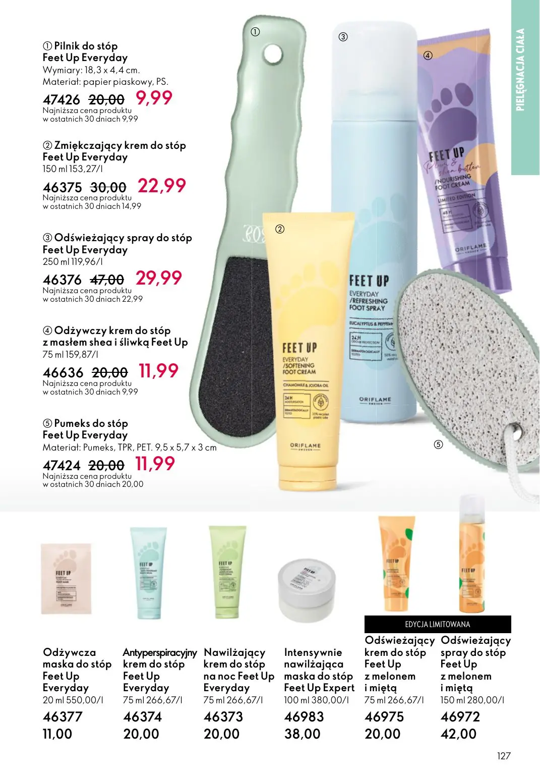 gazetka promocyjna ORIFLAME Niech zalśnią twoje oczy - Strona 127