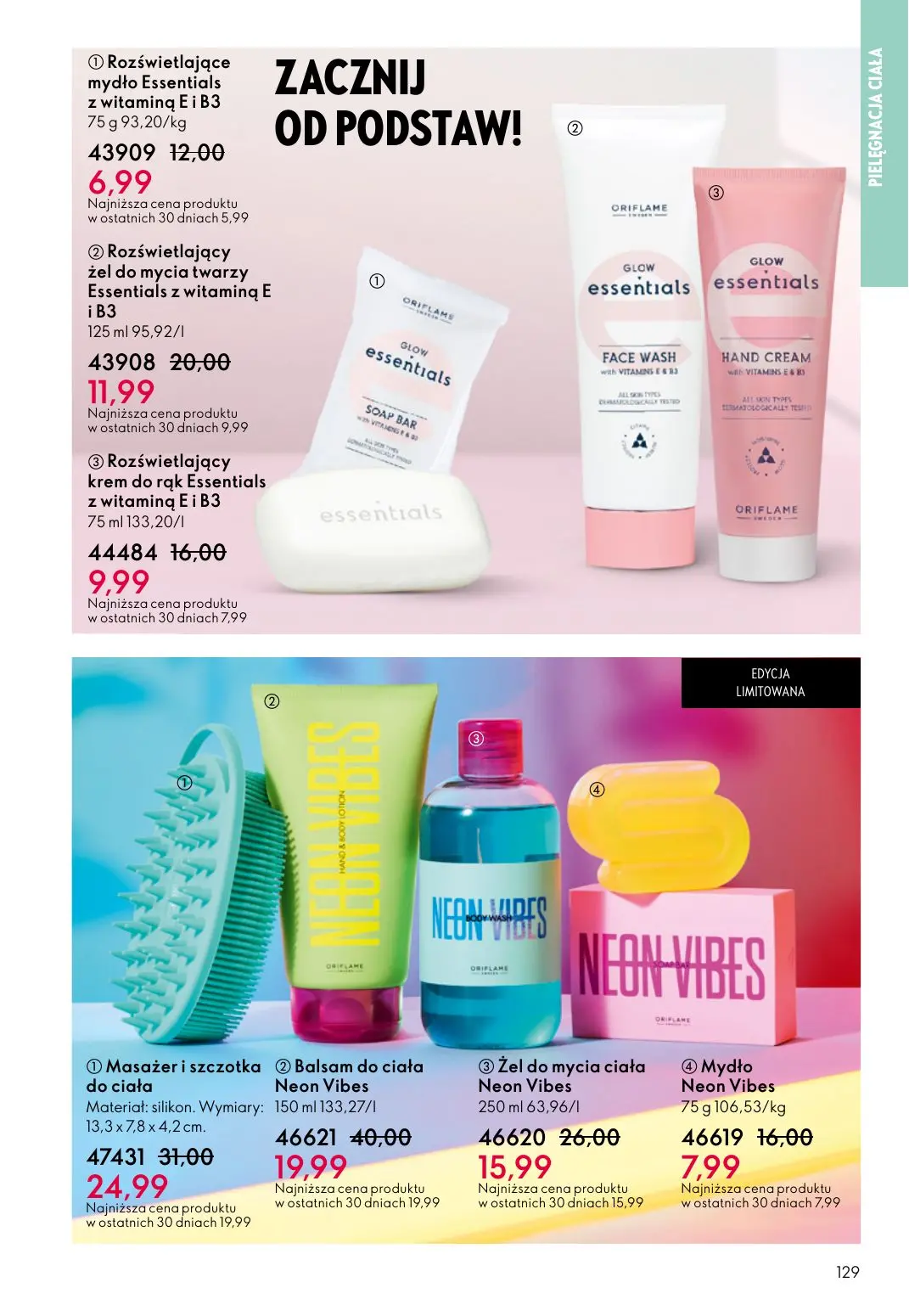 gazetka promocyjna ORIFLAME Niech zalśnią twoje oczy - Strona 129