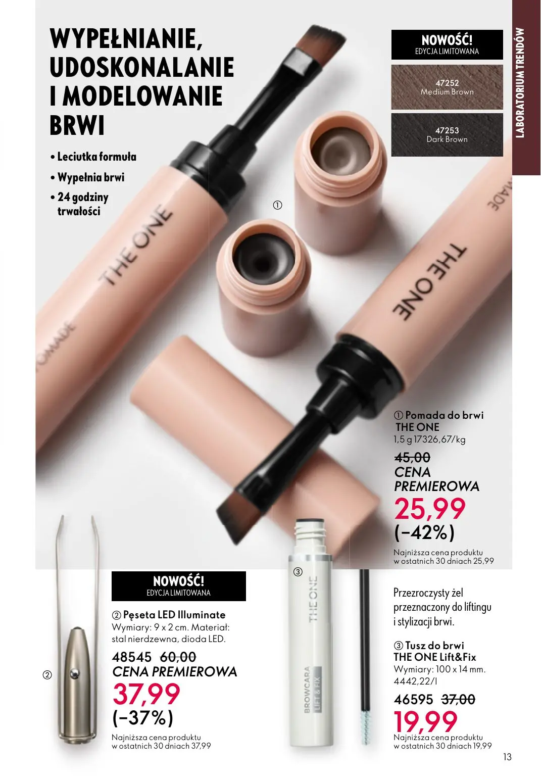 gazetka promocyjna ORIFLAME Niech zalśnią twoje oczy - Strona 13