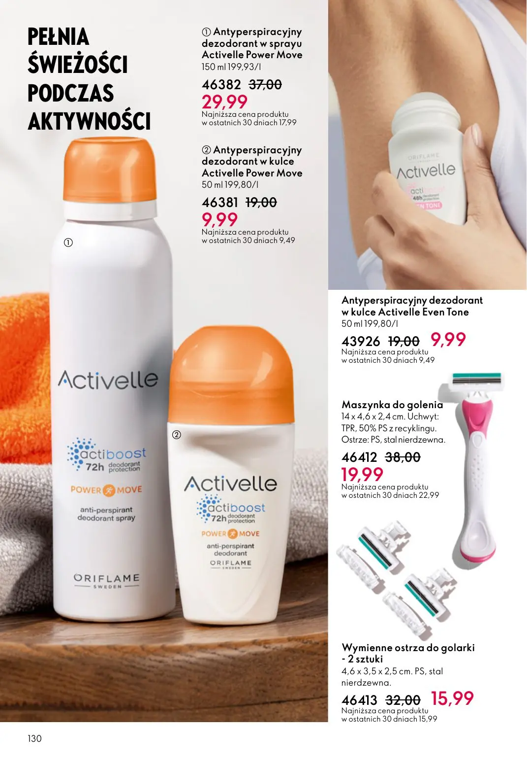 gazetka promocyjna ORIFLAME Niech zalśnią twoje oczy - Strona 130