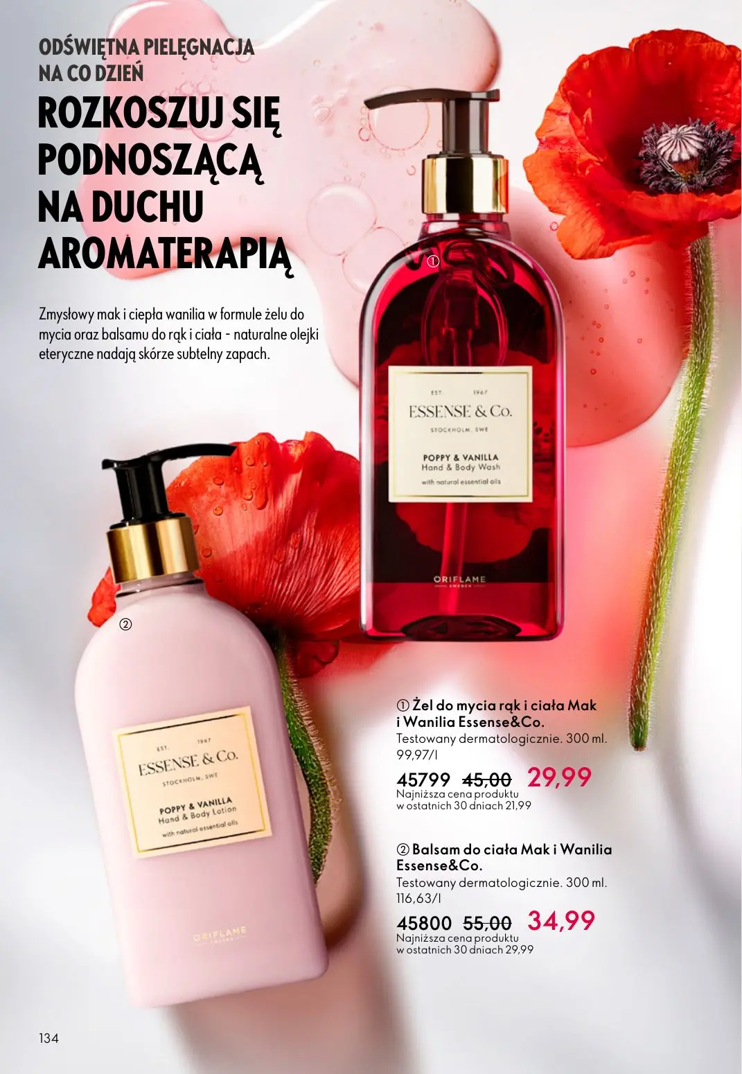 gazetka promocyjna ORIFLAME Niech zalśnią twoje oczy - Strona 134