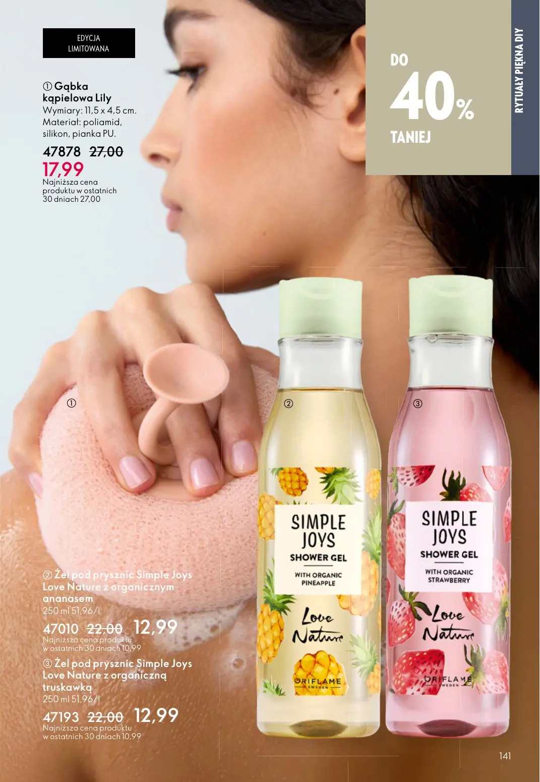 gazetka promocyjna ORIFLAME Niech zalśnią twoje oczy - Strona 141