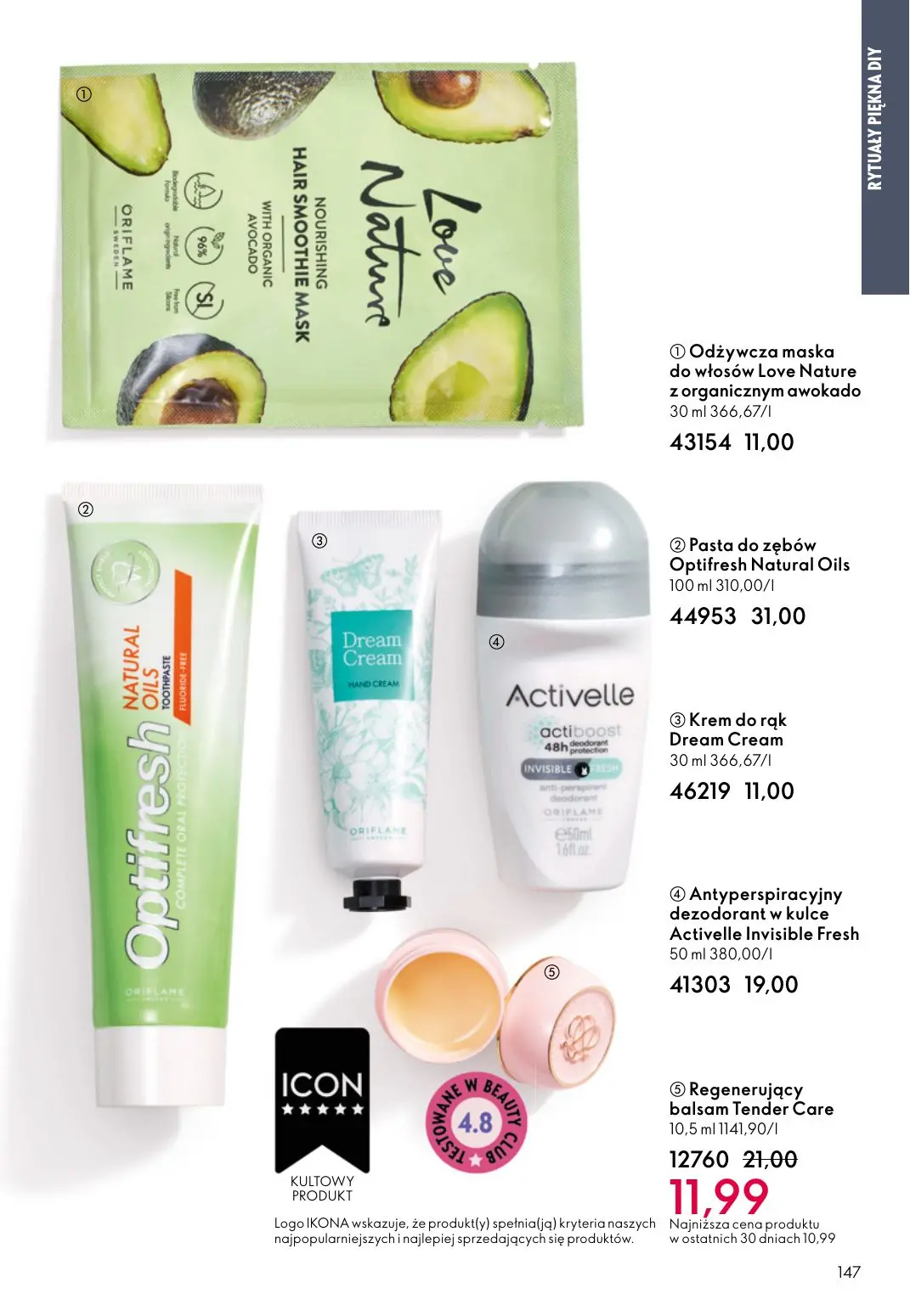 gazetka promocyjna ORIFLAME Niech zalśnią twoje oczy - Strona 147