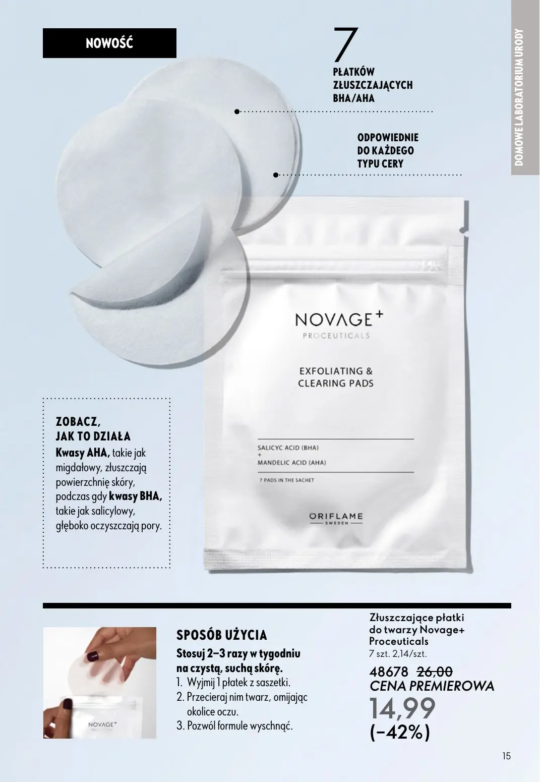 gazetka promocyjna ORIFLAME Niech zalśnią twoje oczy - Strona 15
