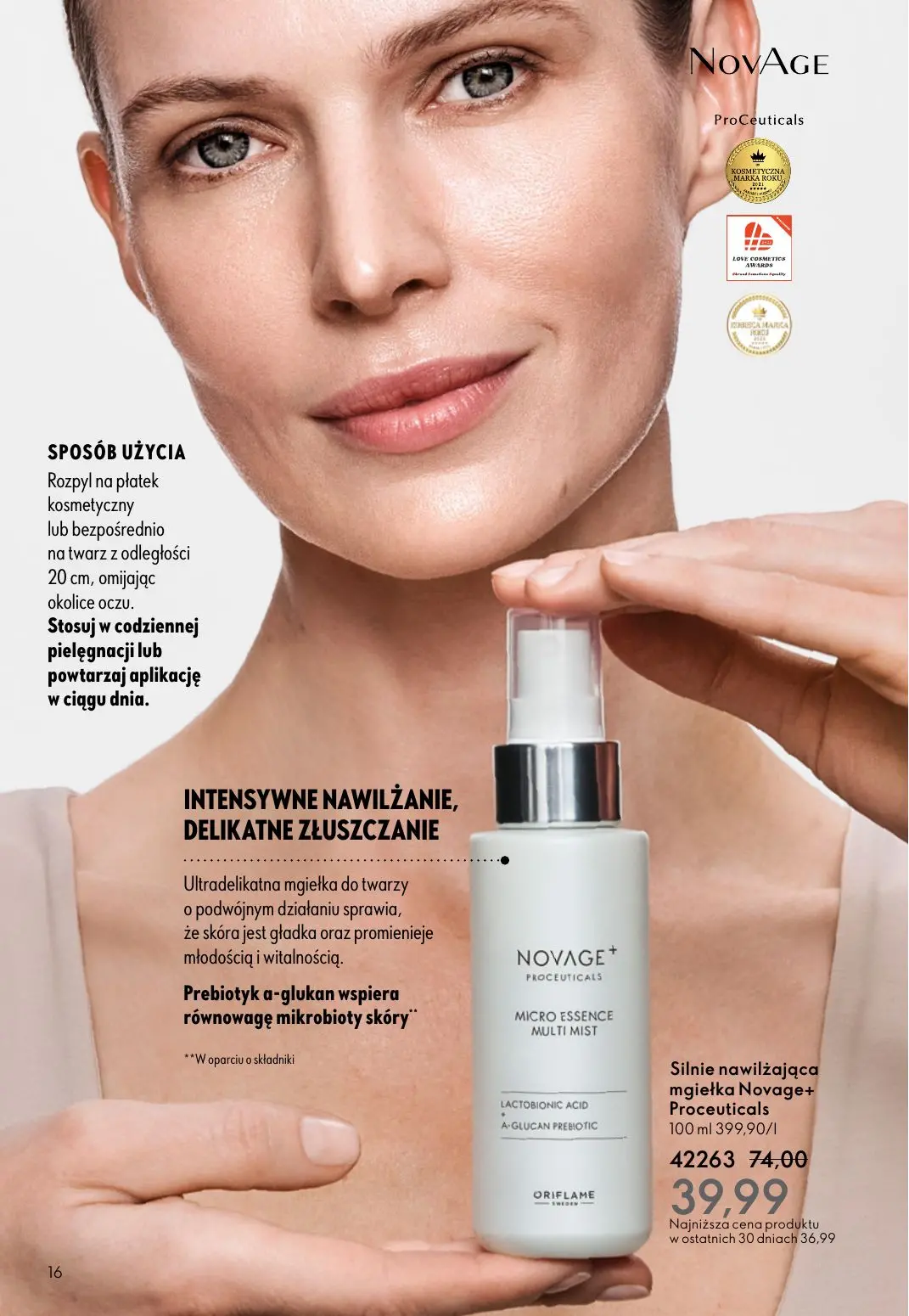 gazetka promocyjna ORIFLAME Niech zalśnią twoje oczy - Strona 16