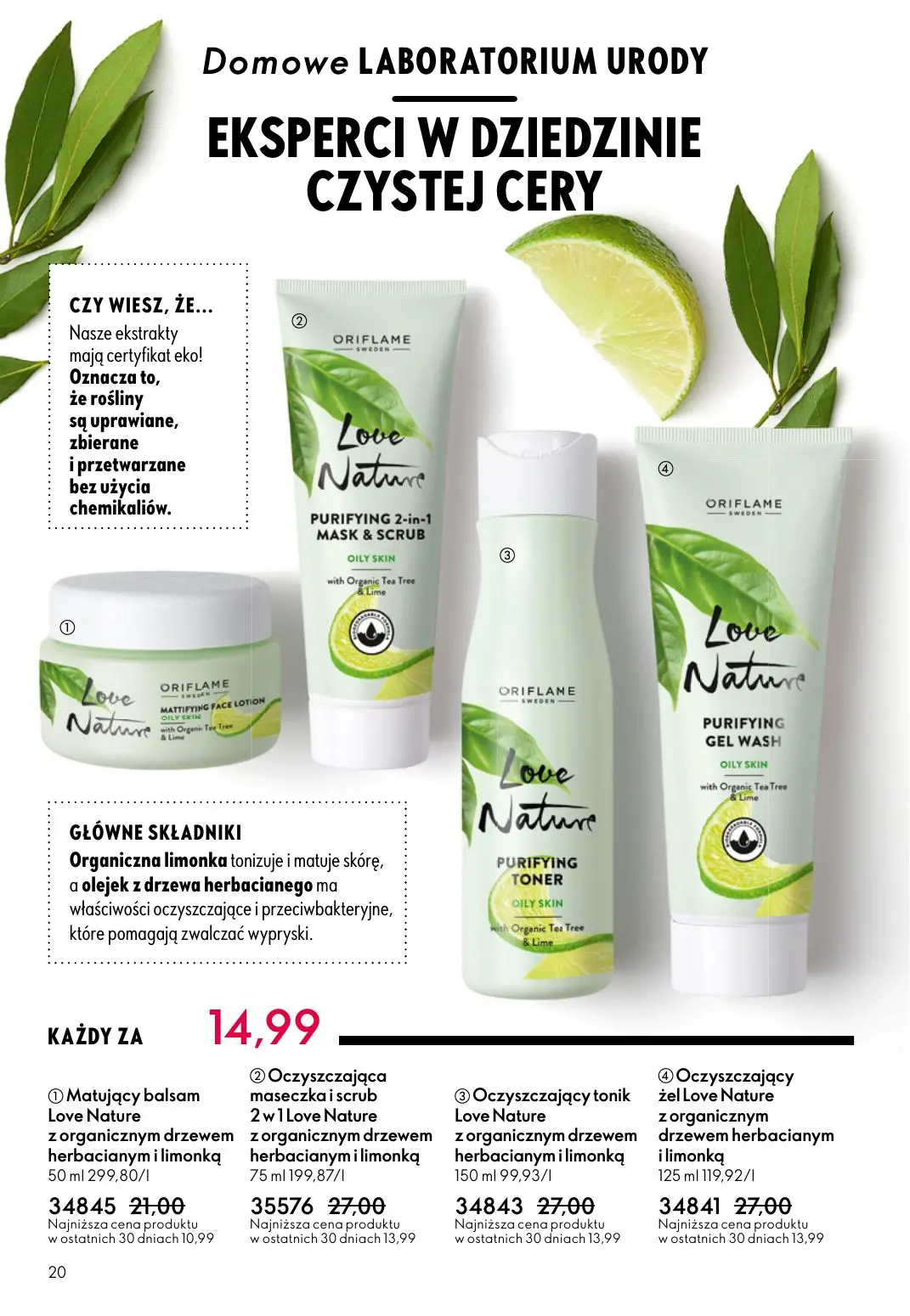 gazetka promocyjna ORIFLAME Niech zalśnią twoje oczy - Strona 20