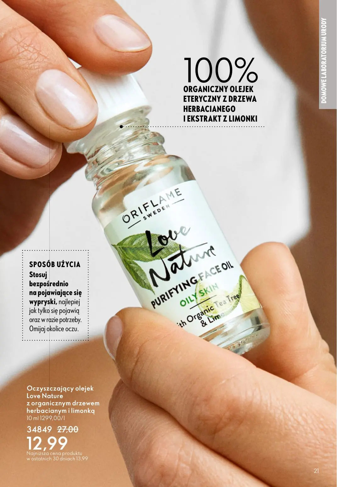 gazetka promocyjna ORIFLAME Niech zalśnią twoje oczy - Strona 21