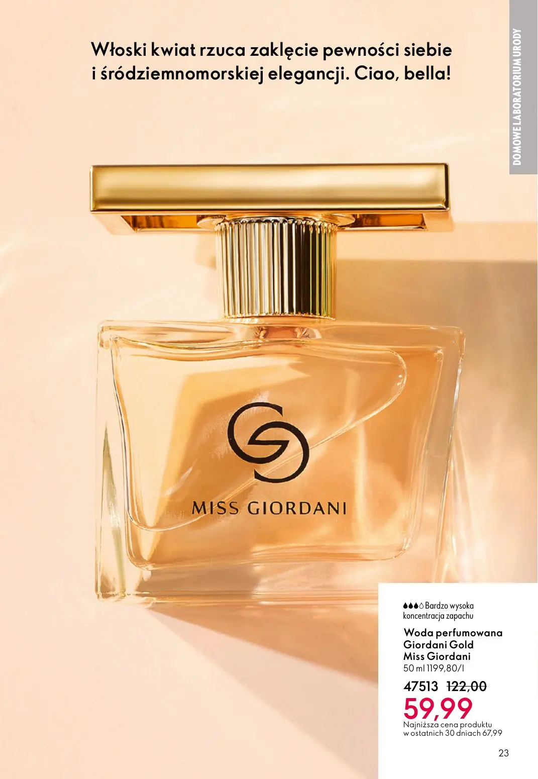 gazetka promocyjna ORIFLAME Niech zalśnią twoje oczy - Strona 23