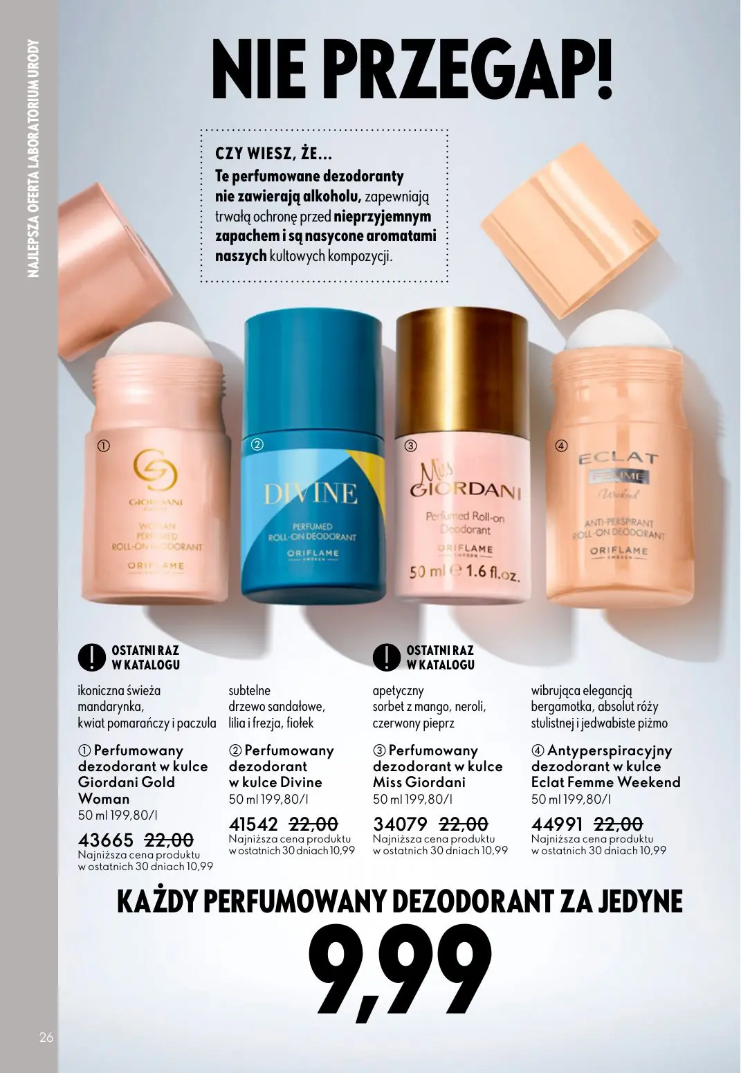 gazetka promocyjna ORIFLAME Niech zalśnią twoje oczy - Strona 26