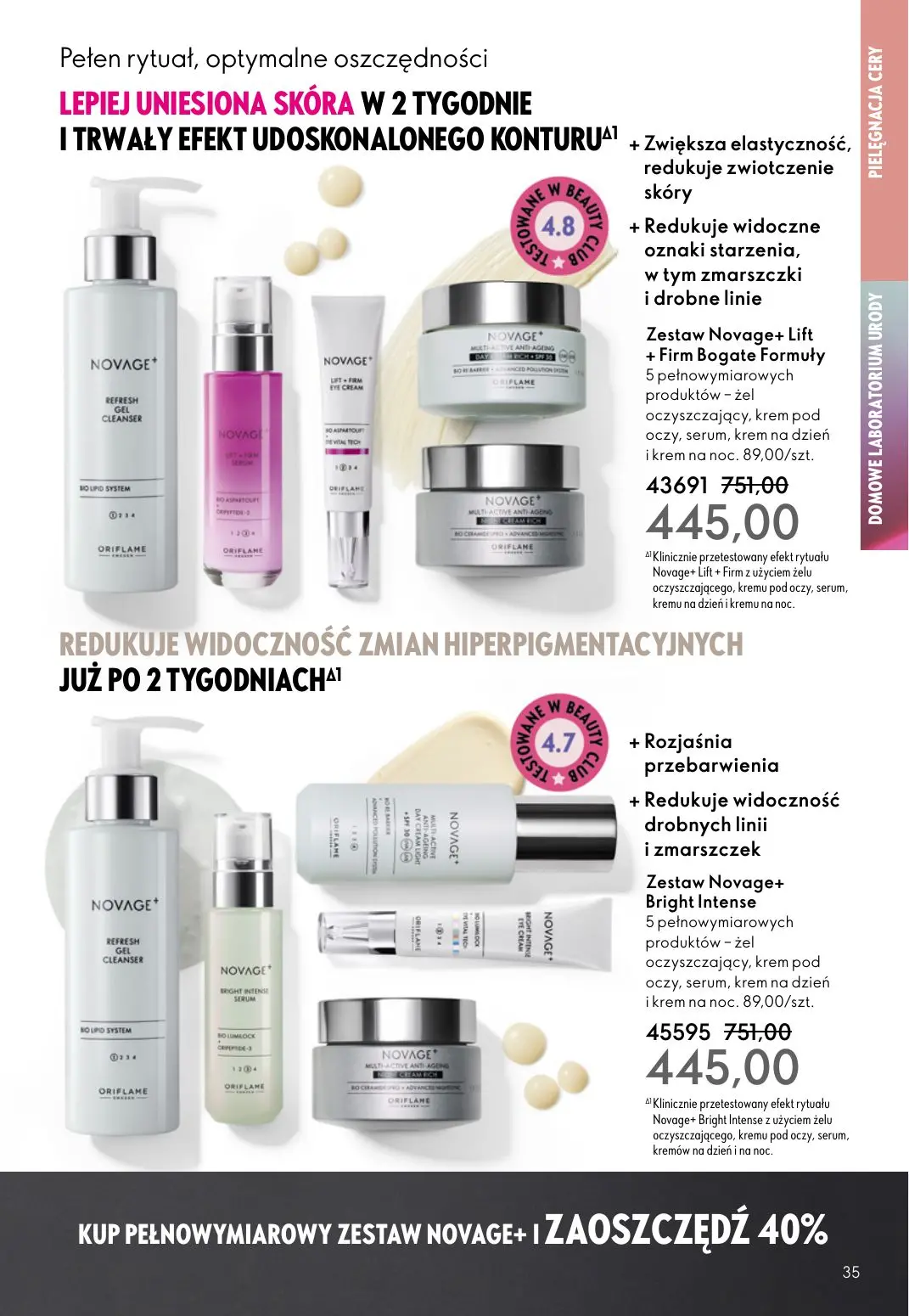 gazetka promocyjna ORIFLAME Niech zalśnią twoje oczy - Strona 35