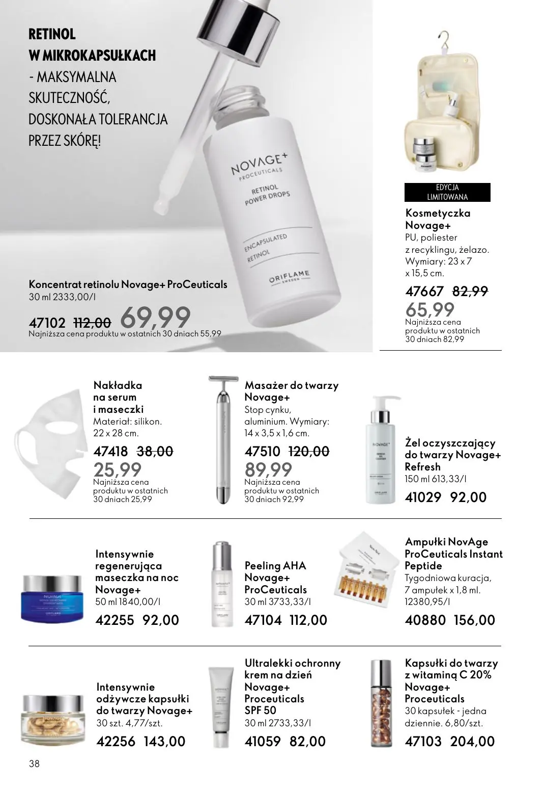 gazetka promocyjna ORIFLAME Niech zalśnią twoje oczy - Strona 38