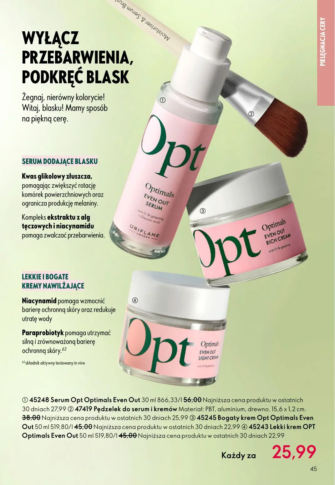 gazetka promocyjna ORIFLAME Niech zalśnią twoje oczy - Strona 45