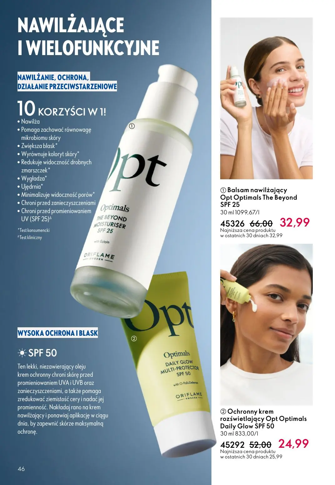 gazetka promocyjna ORIFLAME Niech zalśnią twoje oczy - Strona 46