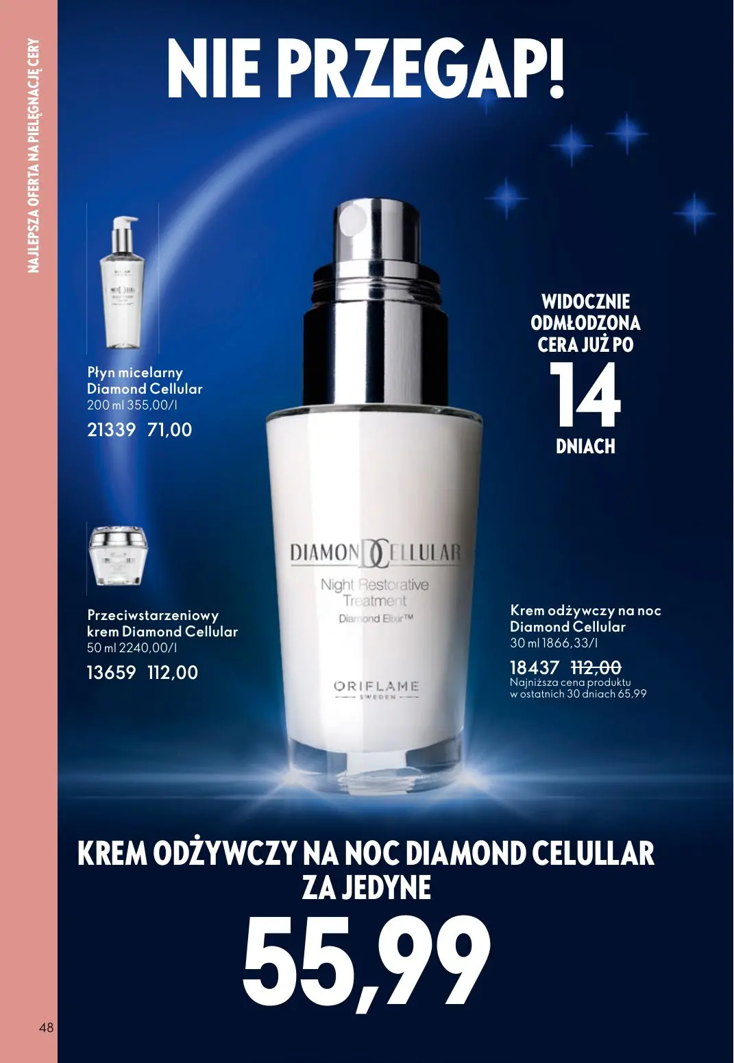 gazetka promocyjna ORIFLAME Niech zalśnią twoje oczy - Strona 48
