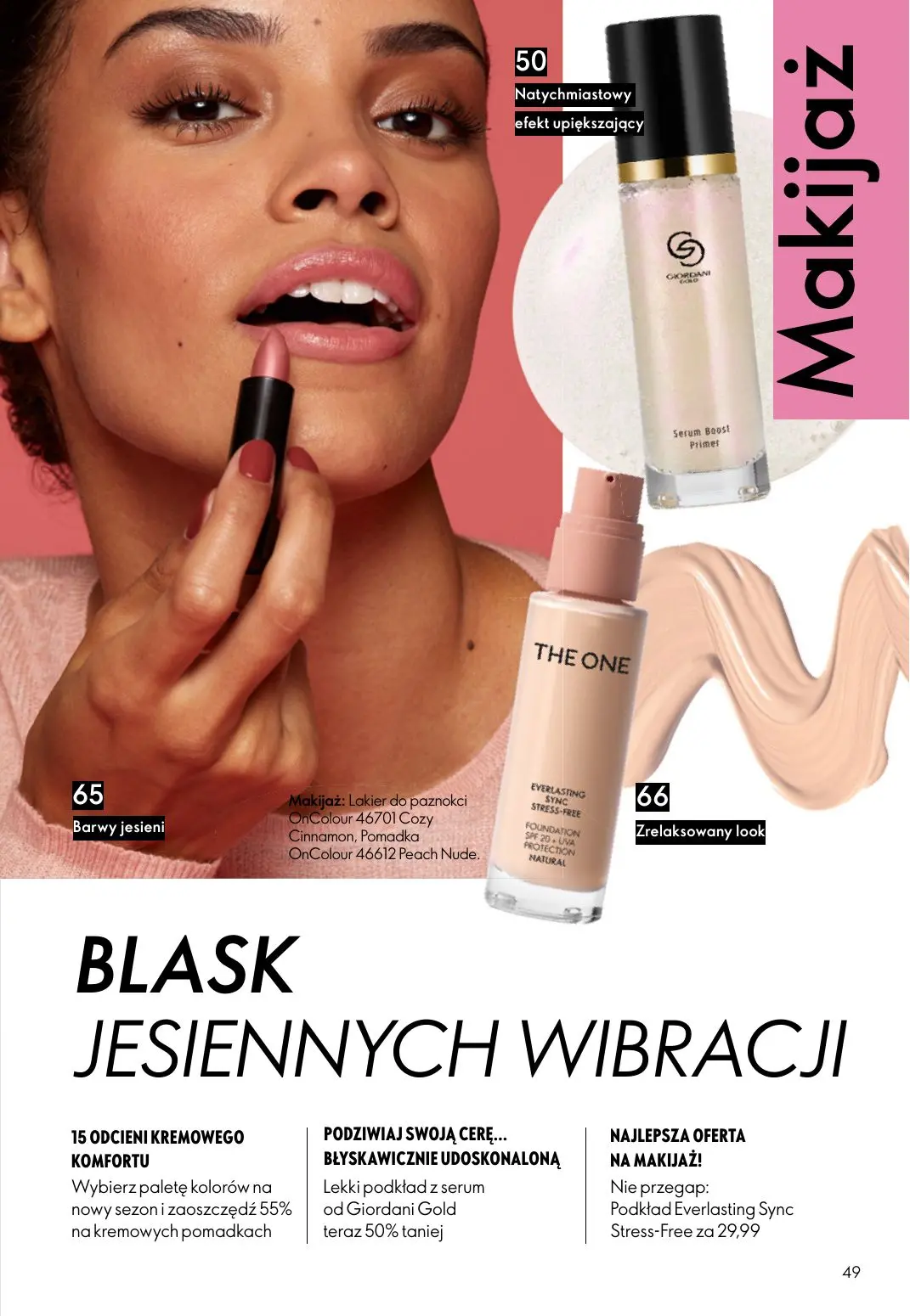 gazetka promocyjna ORIFLAME Niech zalśnią twoje oczy - Strona 49