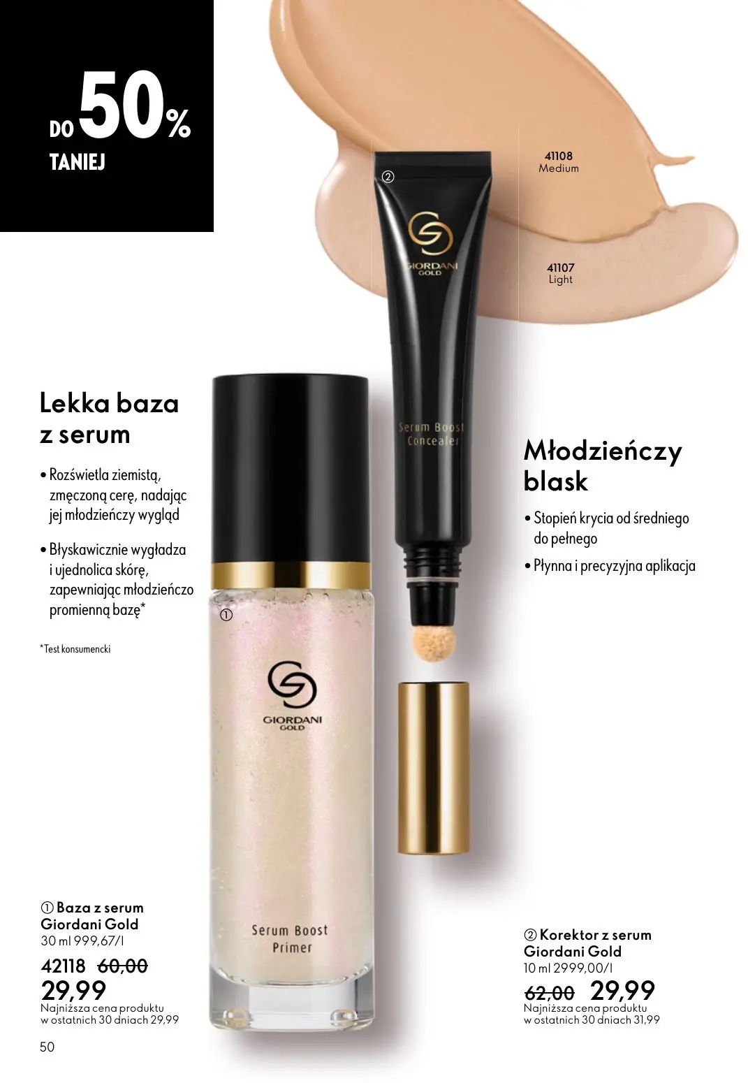 gazetka promocyjna ORIFLAME Niech zalśnią twoje oczy - Strona 50