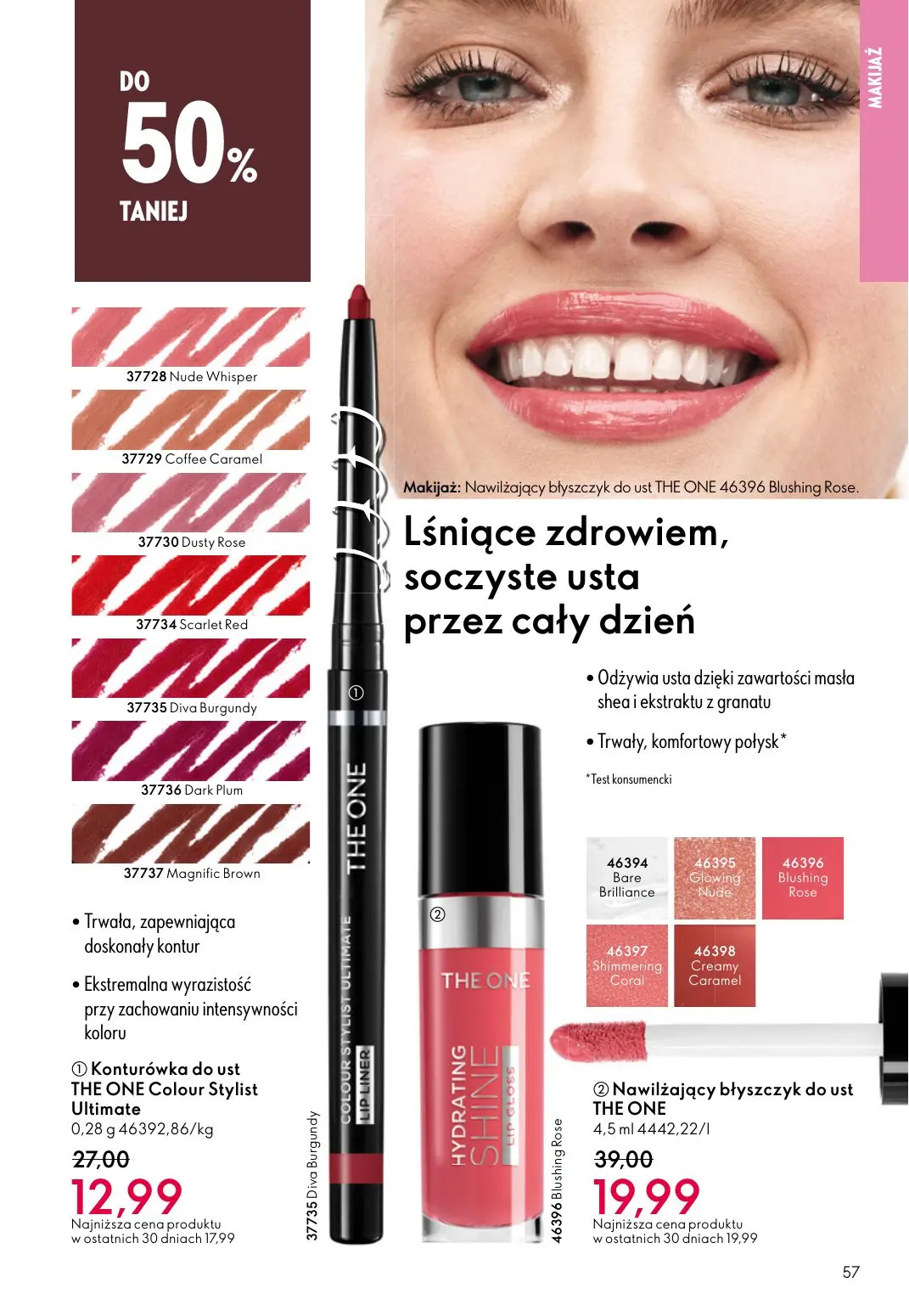 gazetka promocyjna ORIFLAME Niech zalśnią twoje oczy - Strona 57