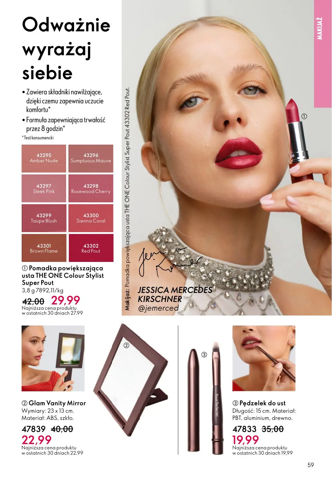 gazetka promocyjna ORIFLAME Niech zalśnią twoje oczy - Strona 59
