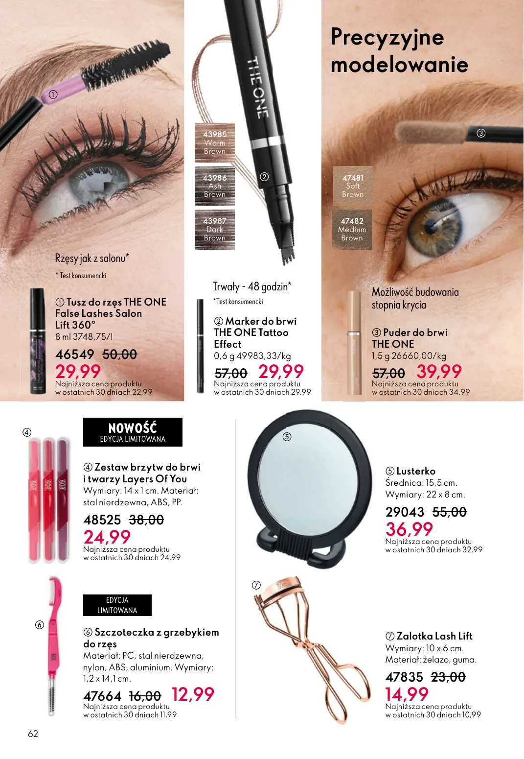 gazetka promocyjna ORIFLAME Niech zalśnią twoje oczy - Strona 62