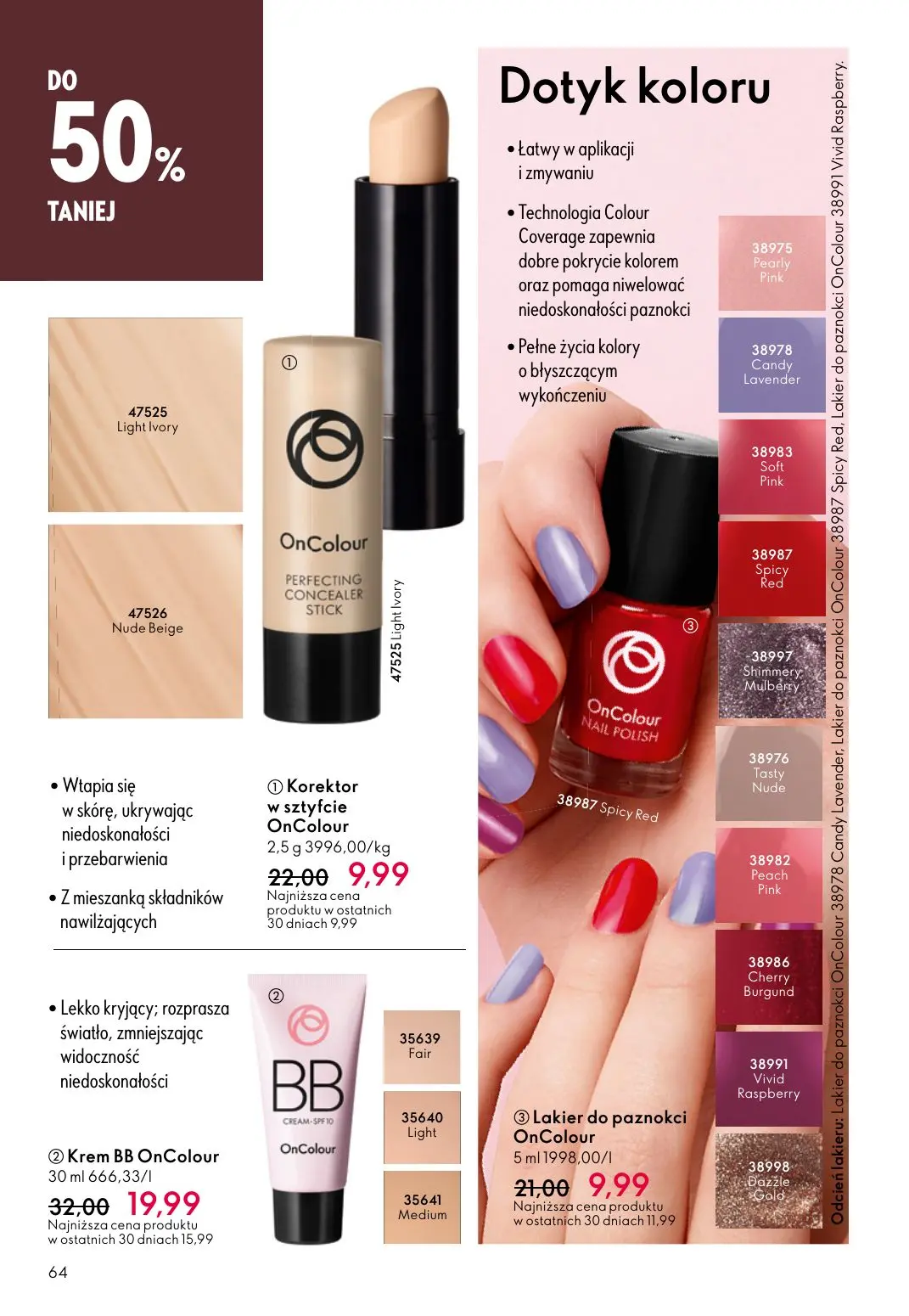gazetka promocyjna ORIFLAME Niech zalśnią twoje oczy - Strona 64